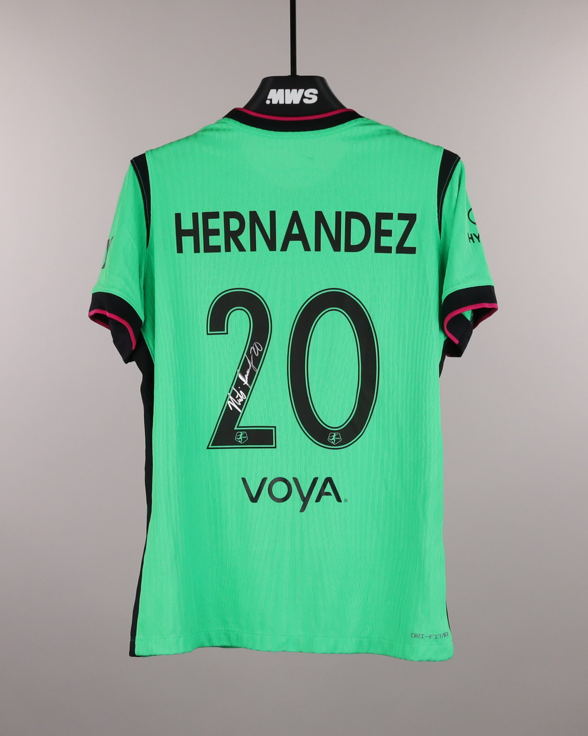 Nicki Hernández | Boston Legacy FC - Bay FC | MatchWornShirt