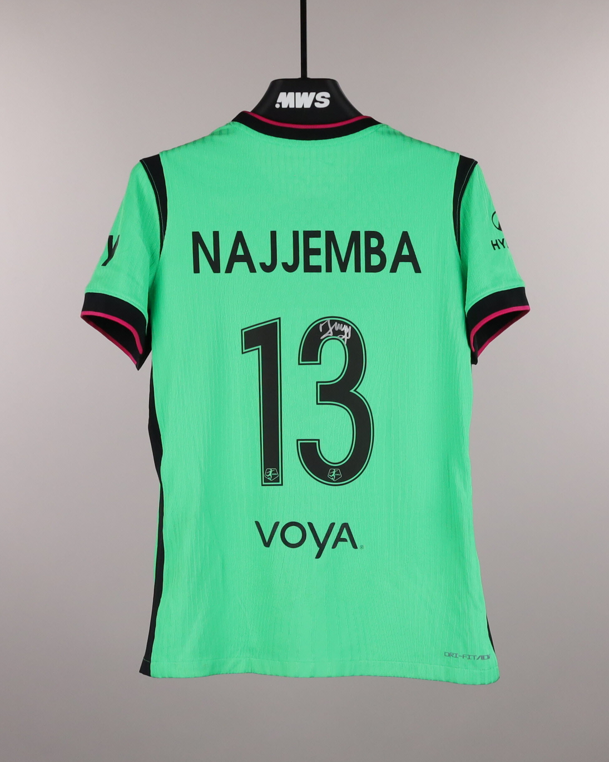 Fauzia Najjemba Boston Legacy FC jersey