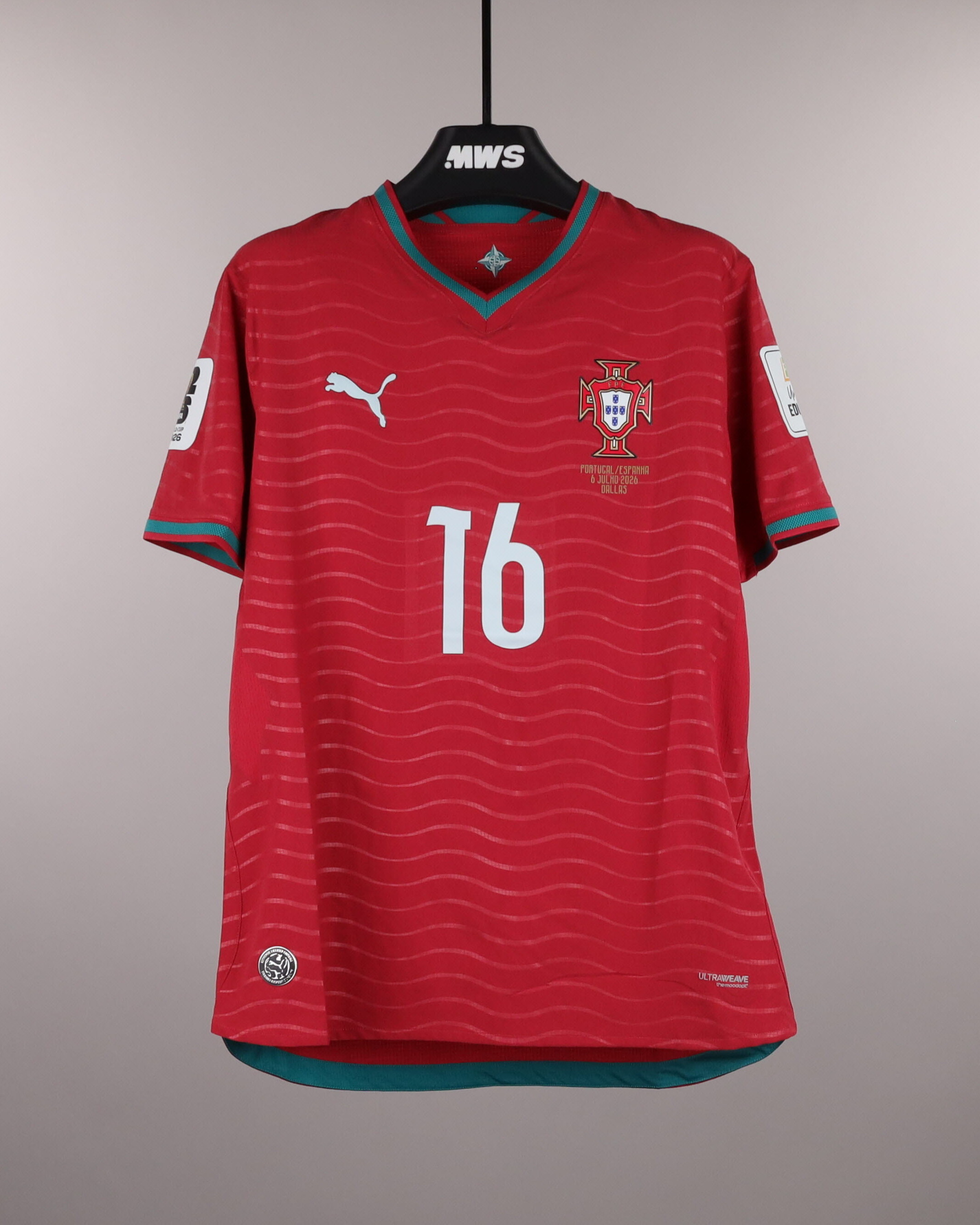 サッカーシャツ Matos 21 サイン入 match worn shirts Match-worn and signed jerseys - Soccer, Basketball, Cycling & Rugby