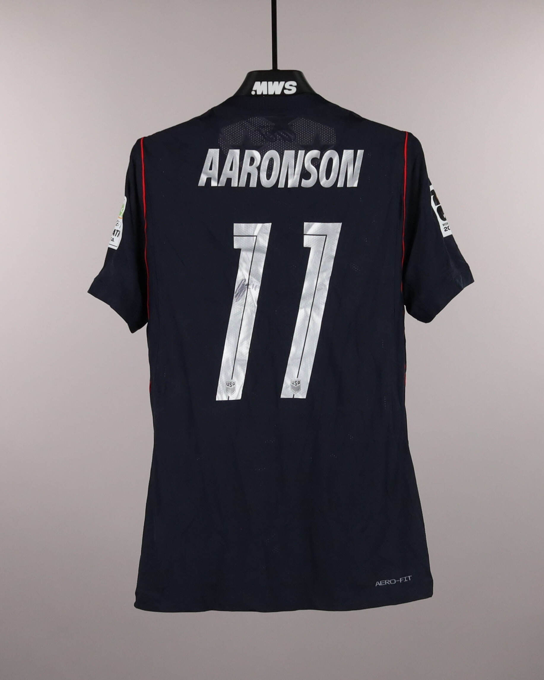 United States 팀의 Brenden Aaronson 셔츠