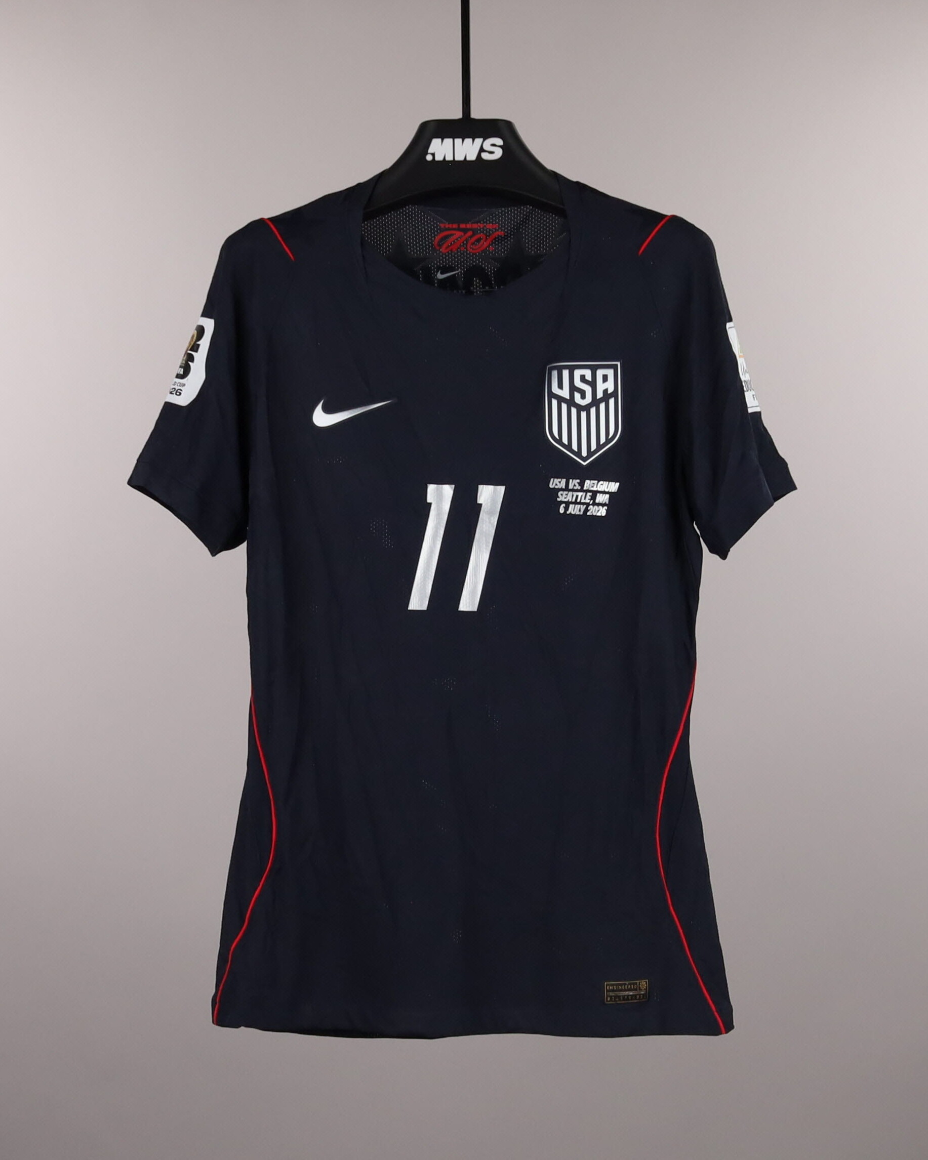 United States 팀의 Brenden Aaronson 셔츠