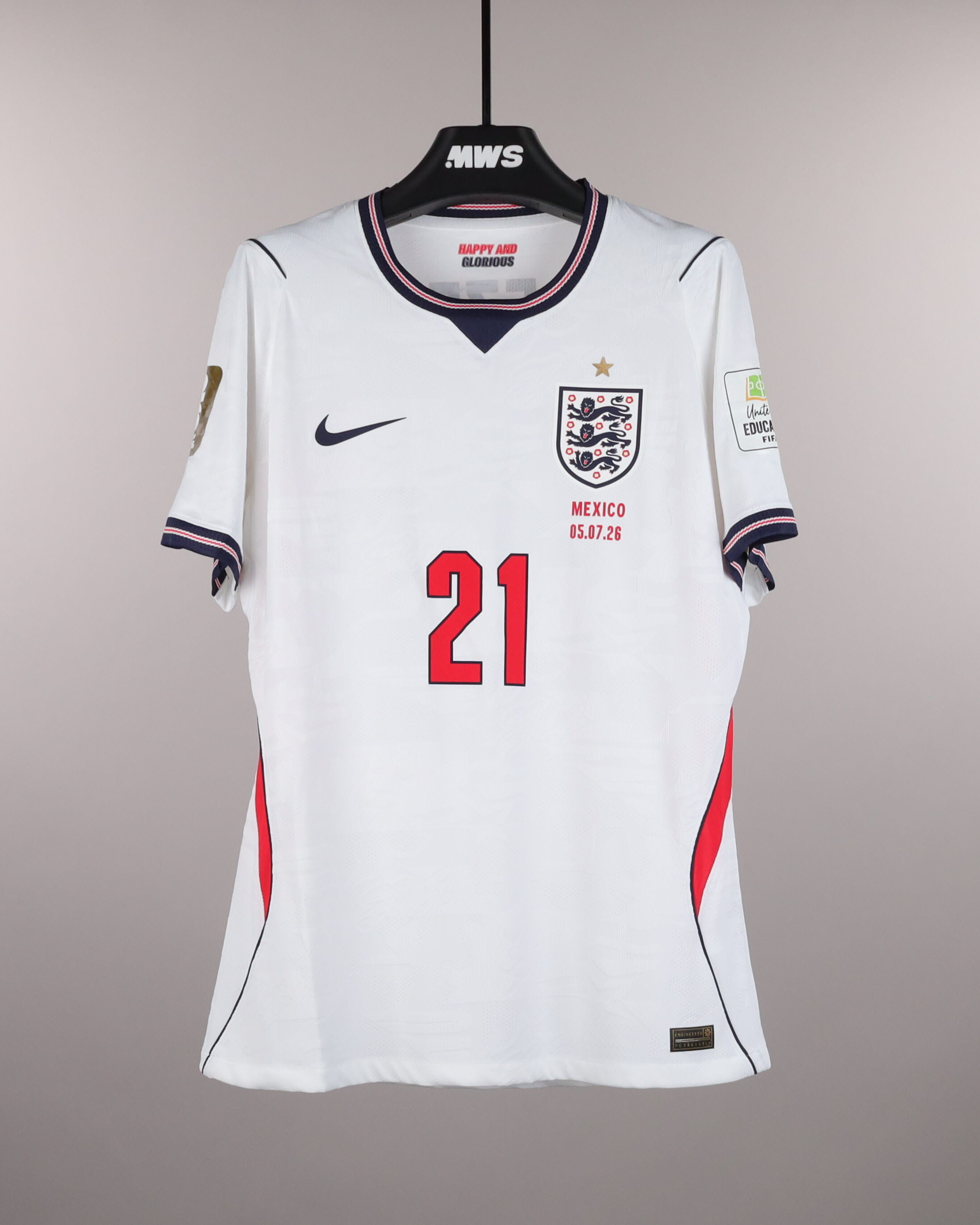 イングランド代表ユニフォーム 2026 | MatchWornShirt