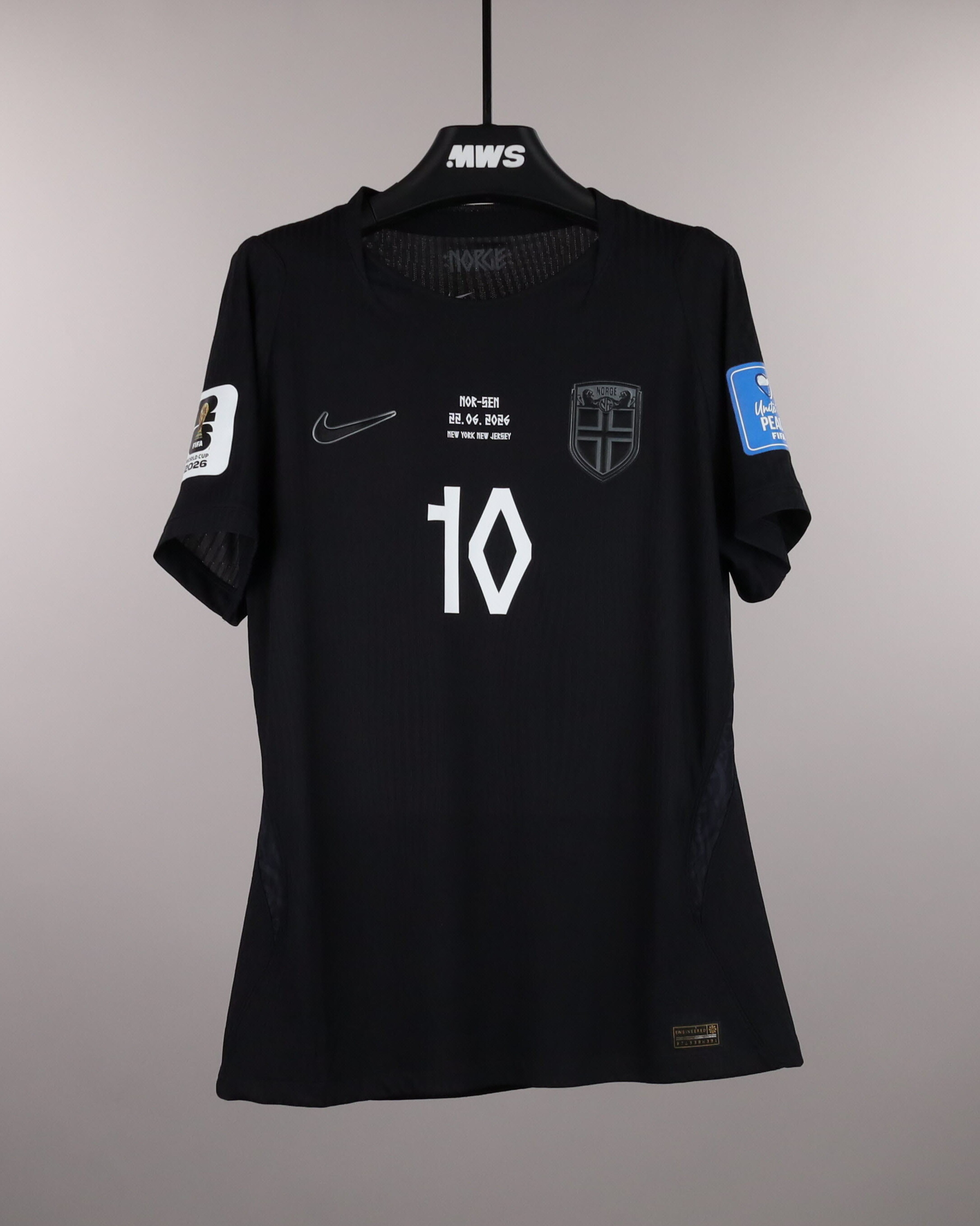 Martin Ødegaard | Norway - Senegal | MatchWornShirt
