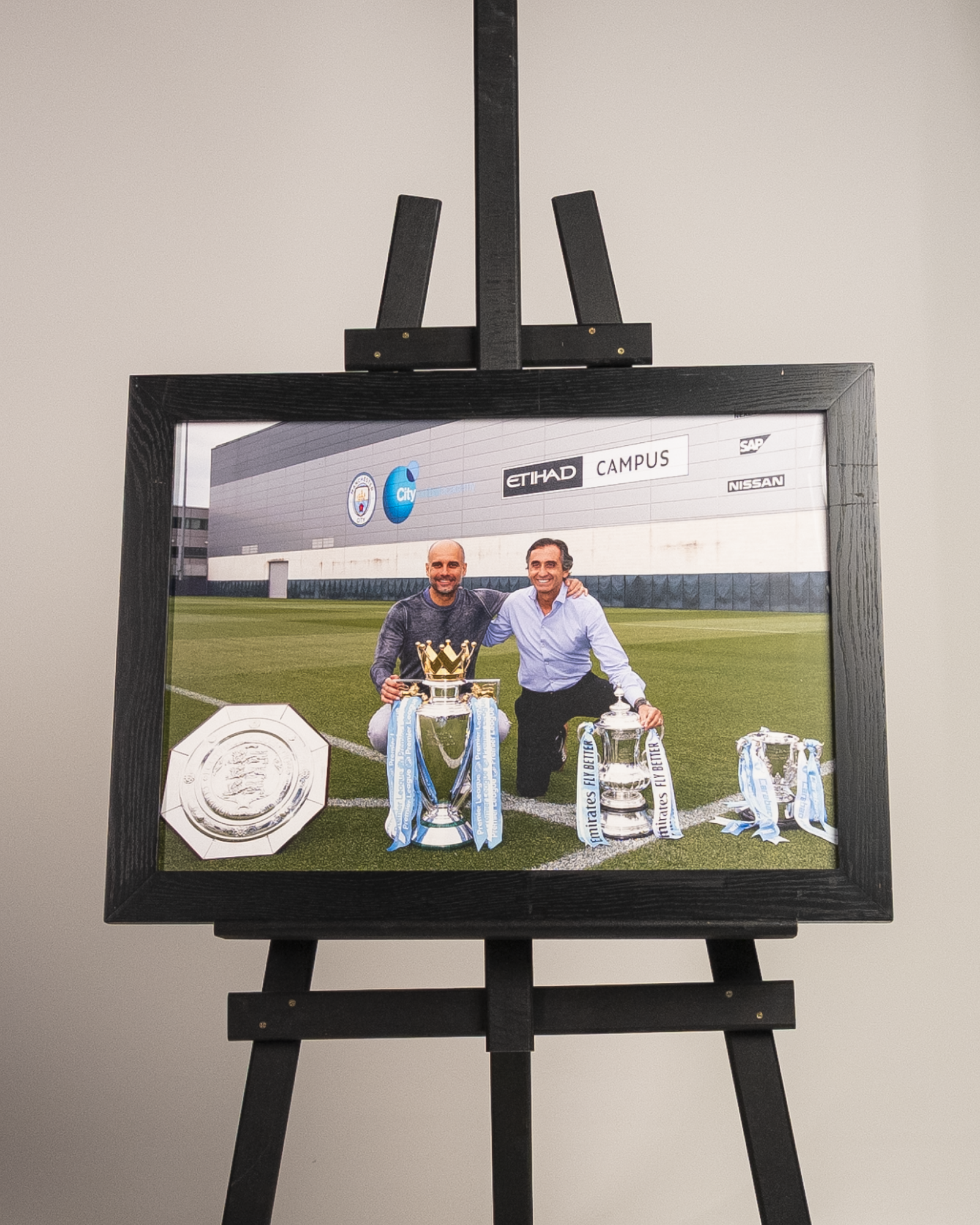 Pep & Manuel Estiarte Framed Photo