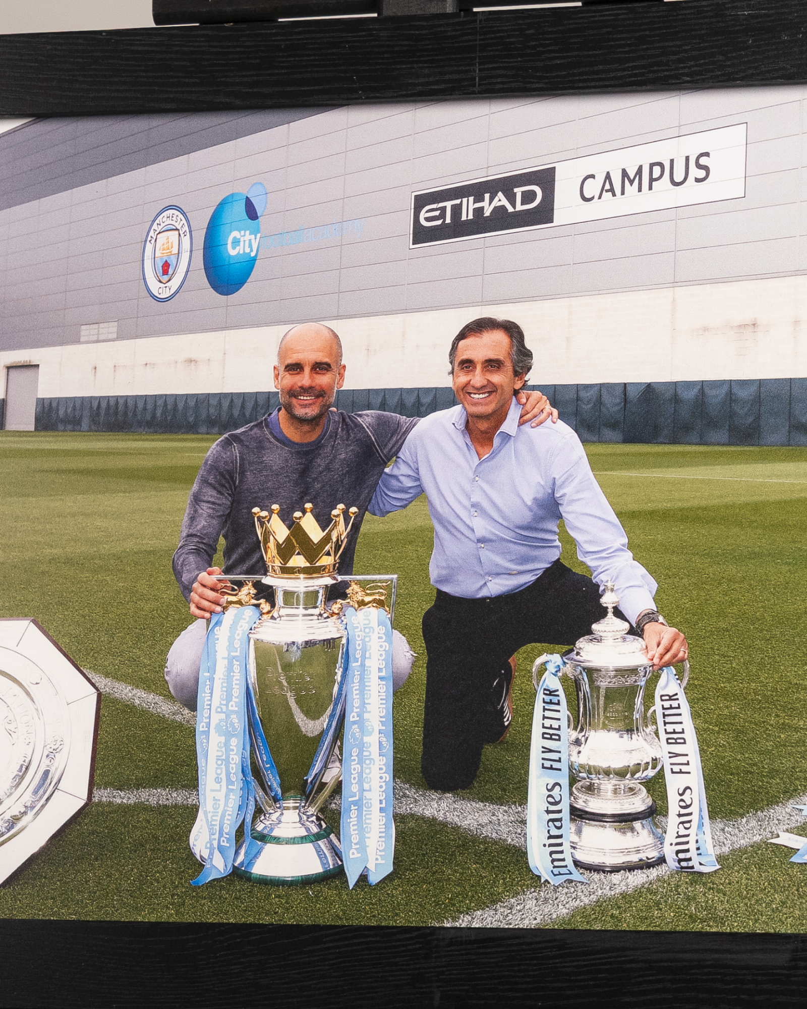 Pep & Manuel Estiarte Framed Photo