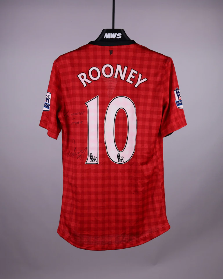 Wayne Mark Rooney Manchester United shirt