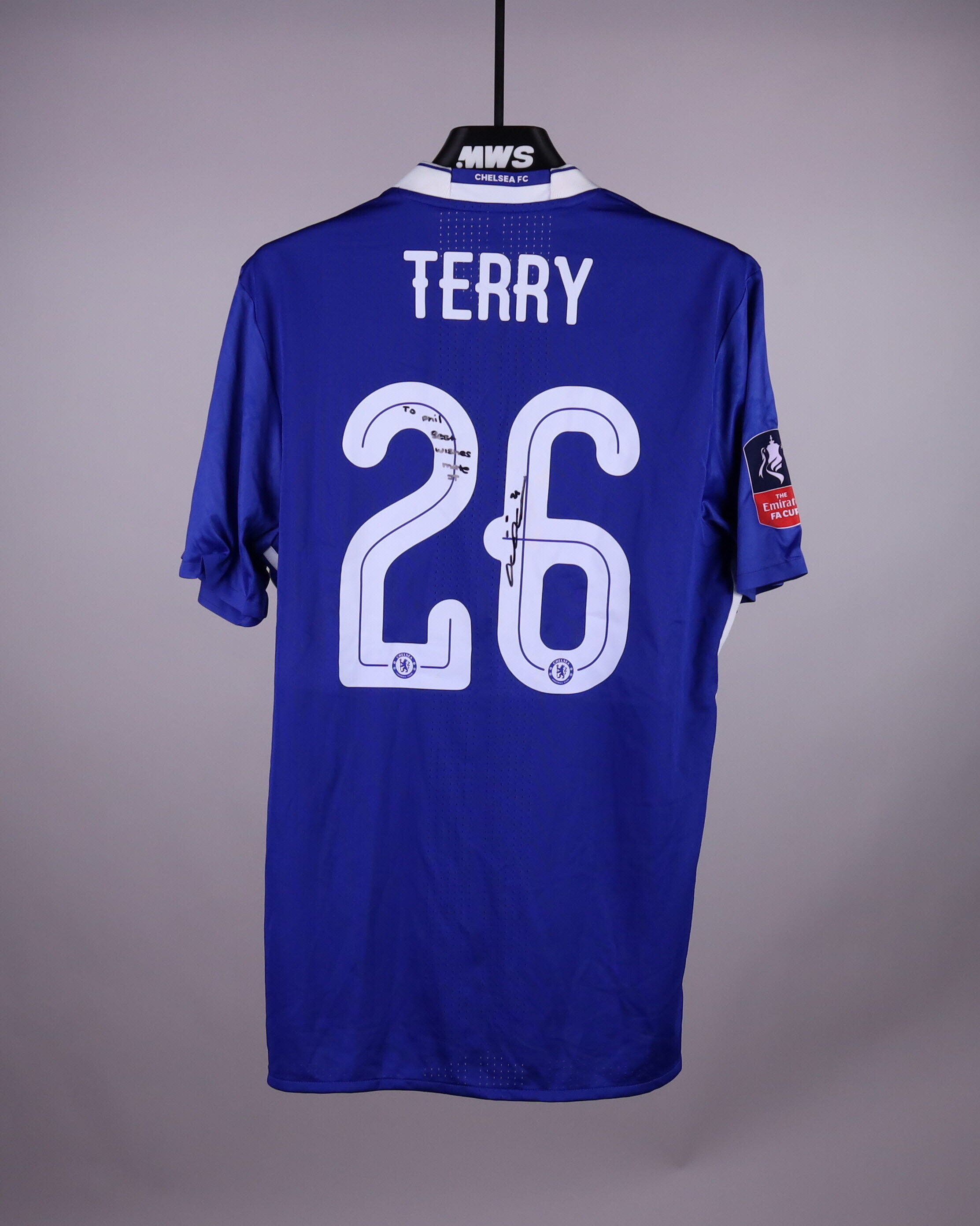 John Terry | Chelsea | Chelsea - Tottenham Hotspur | MatchWornShirt