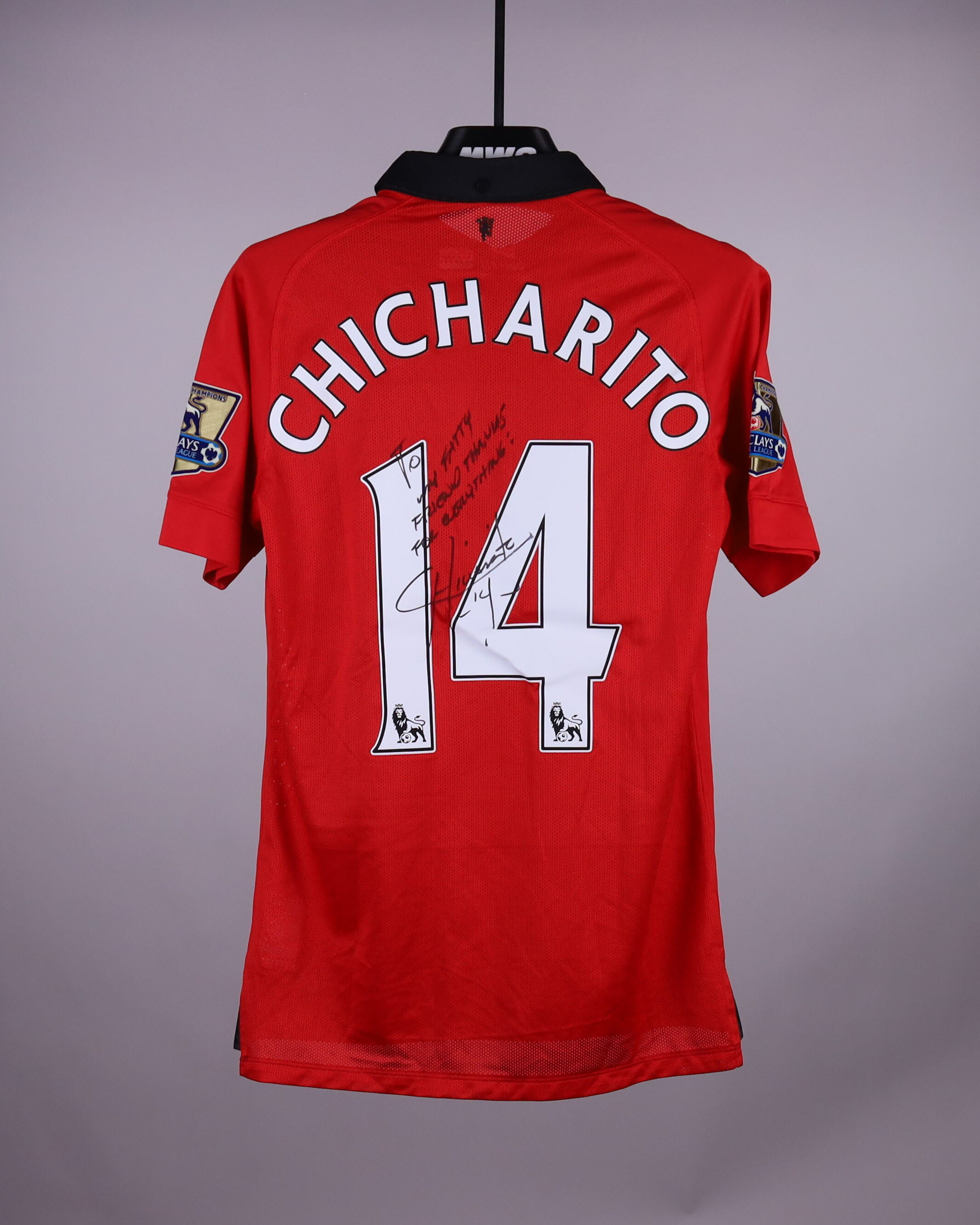 Chicharito Manchester United shirt
