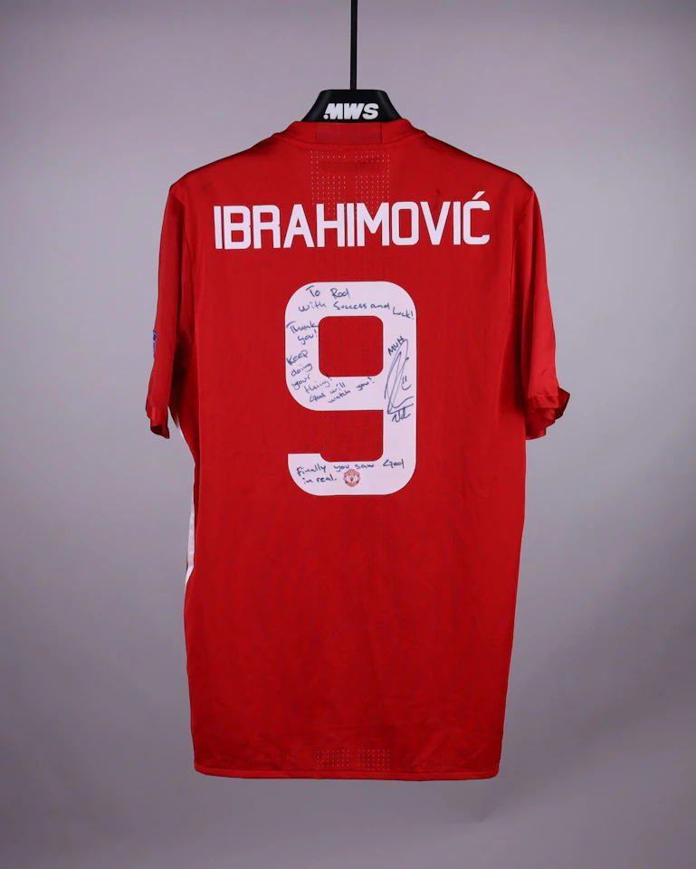Zlatan Ibrahimović Manchester United shirt