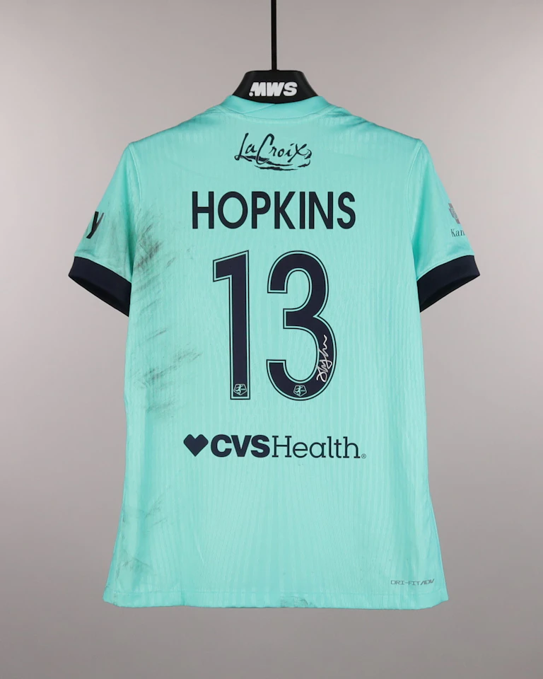 Haley Hopkins Kansas City Current のシャツ