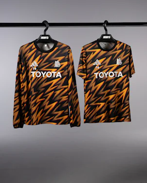 AS Roma 팀의 Donyell Malen | Prematch Shirts 셔츠