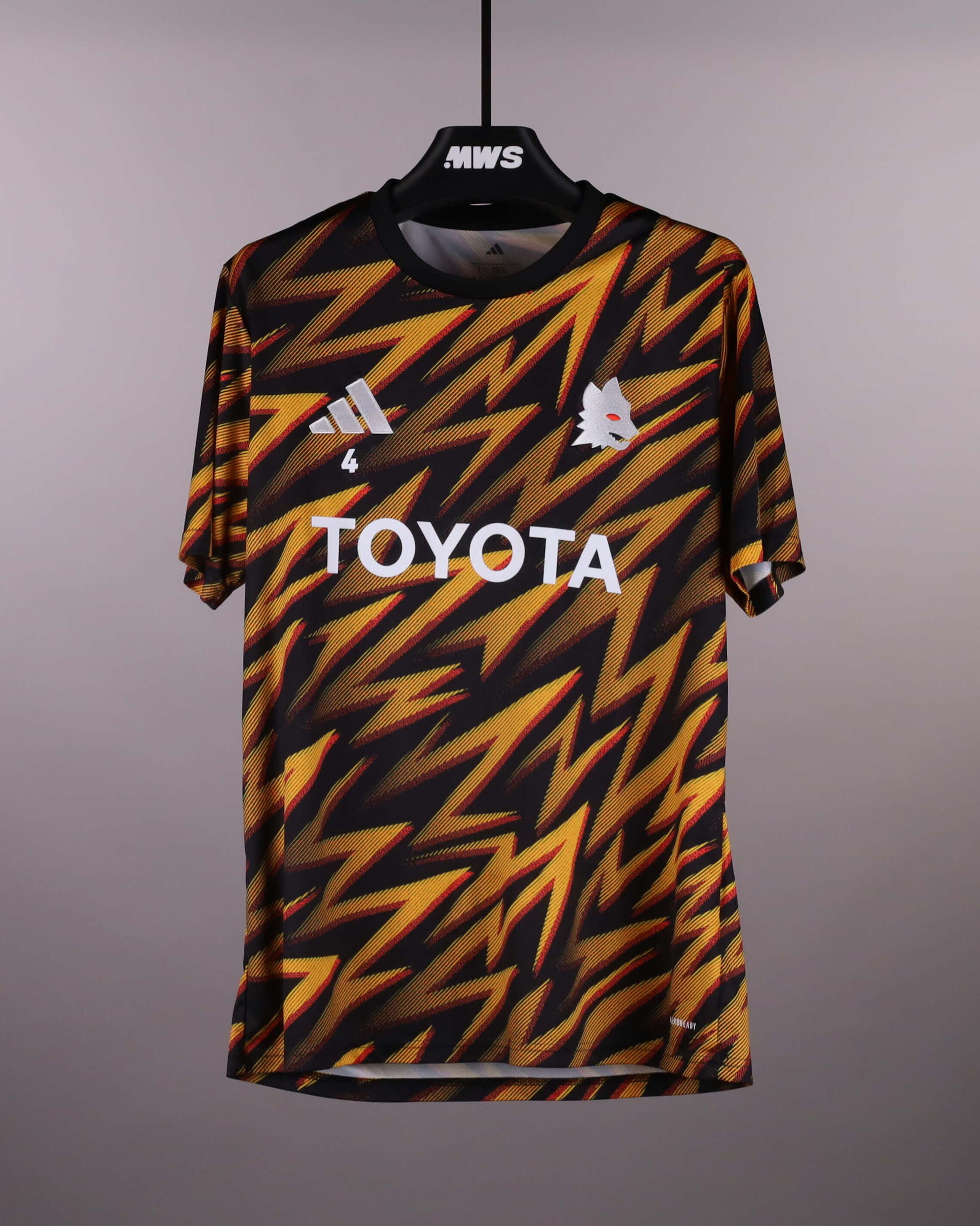 AS Roma 팀의 Bryan Cristante | Prematch Shirt 셔츠