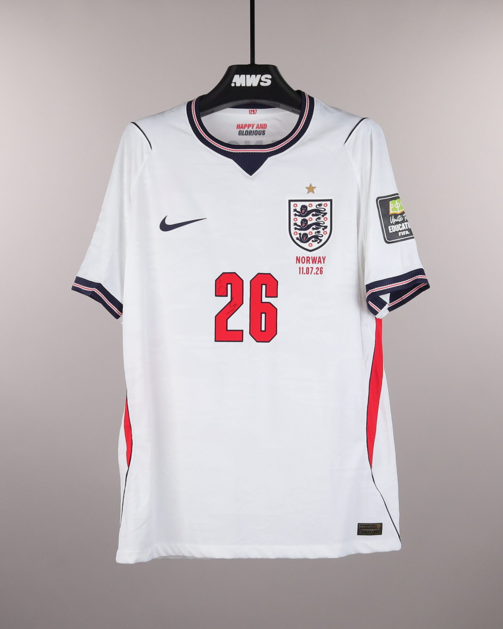 イングランド代表ユニフォーム 2026 | MatchWornShirt