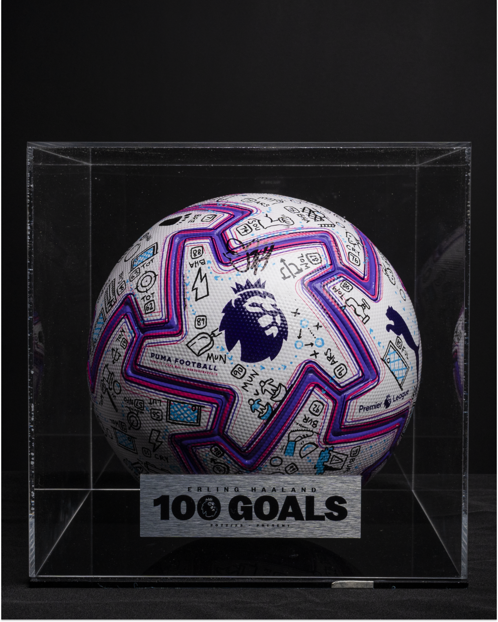 Erling Haaland | 100 Premier League Goals Ball