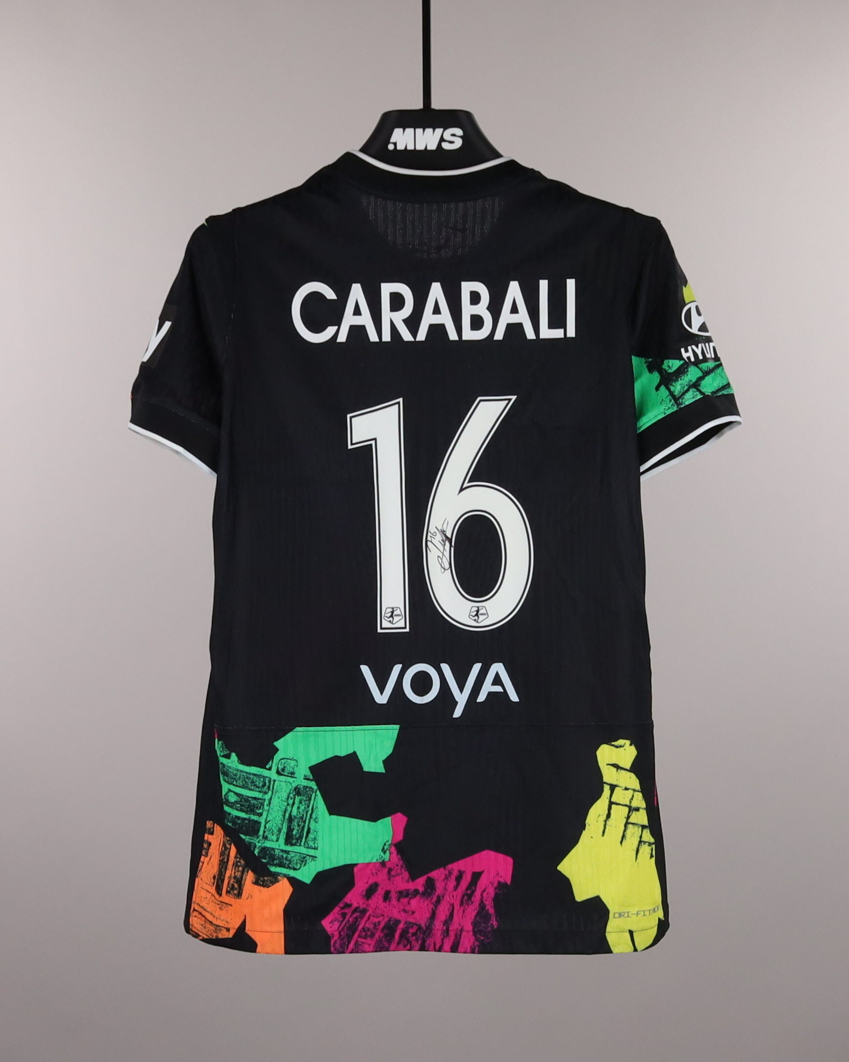 Jorelyn Carabali Boston Legacy FC shirt