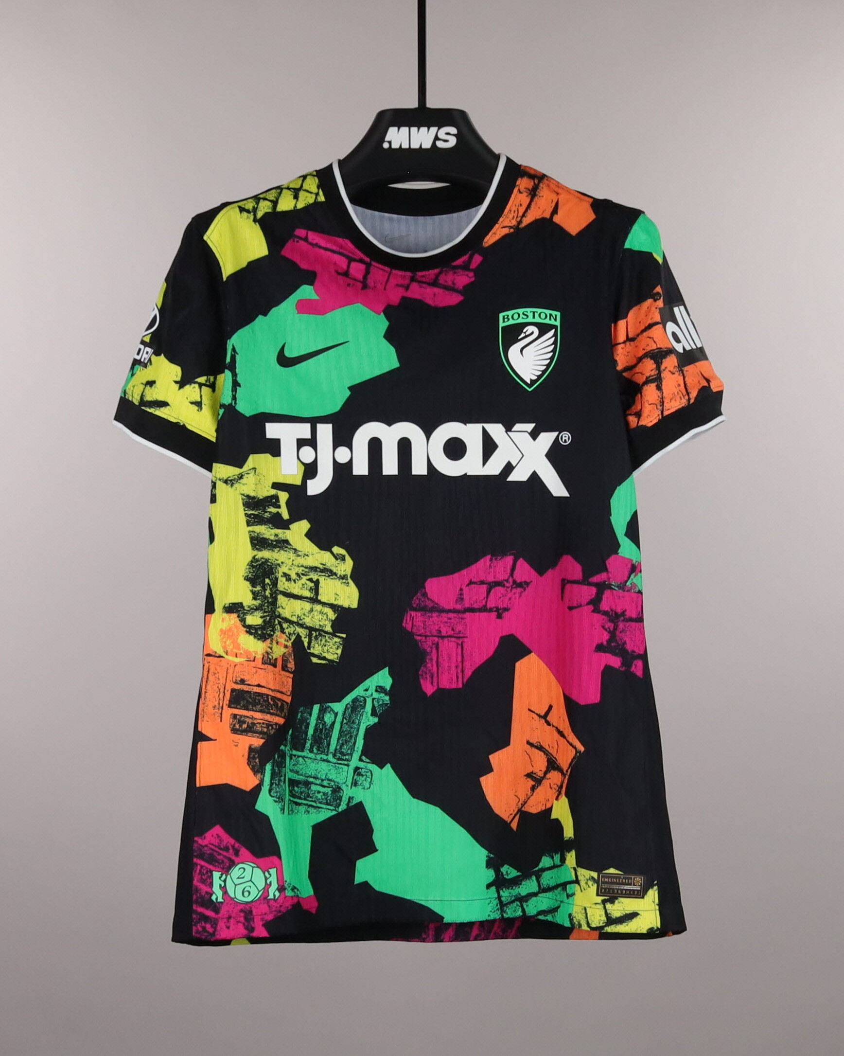 Jorelyn Carabali Boston Legacy FC shirt