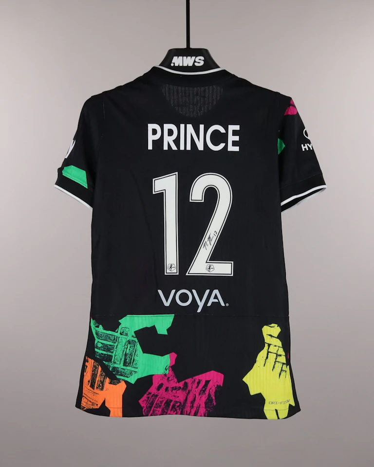 Nichelle Joseph Boston Legacy FC shirt