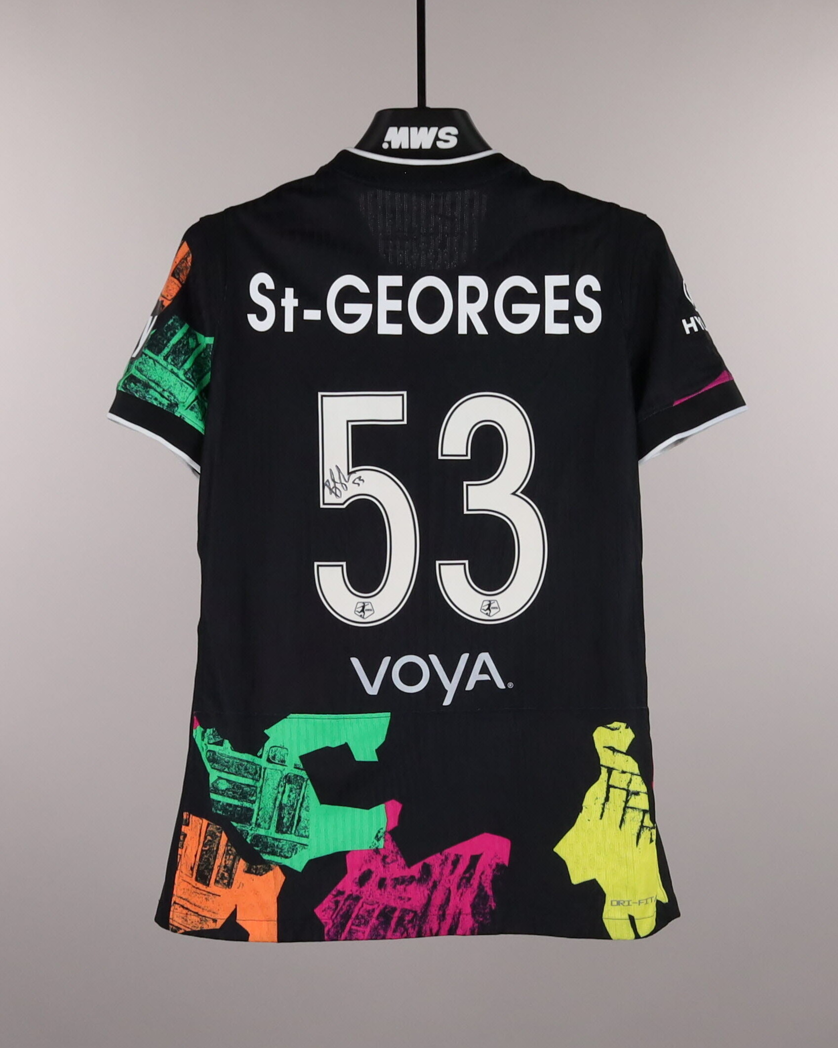 Bianca St-Georges Boston Legacy FC shirt