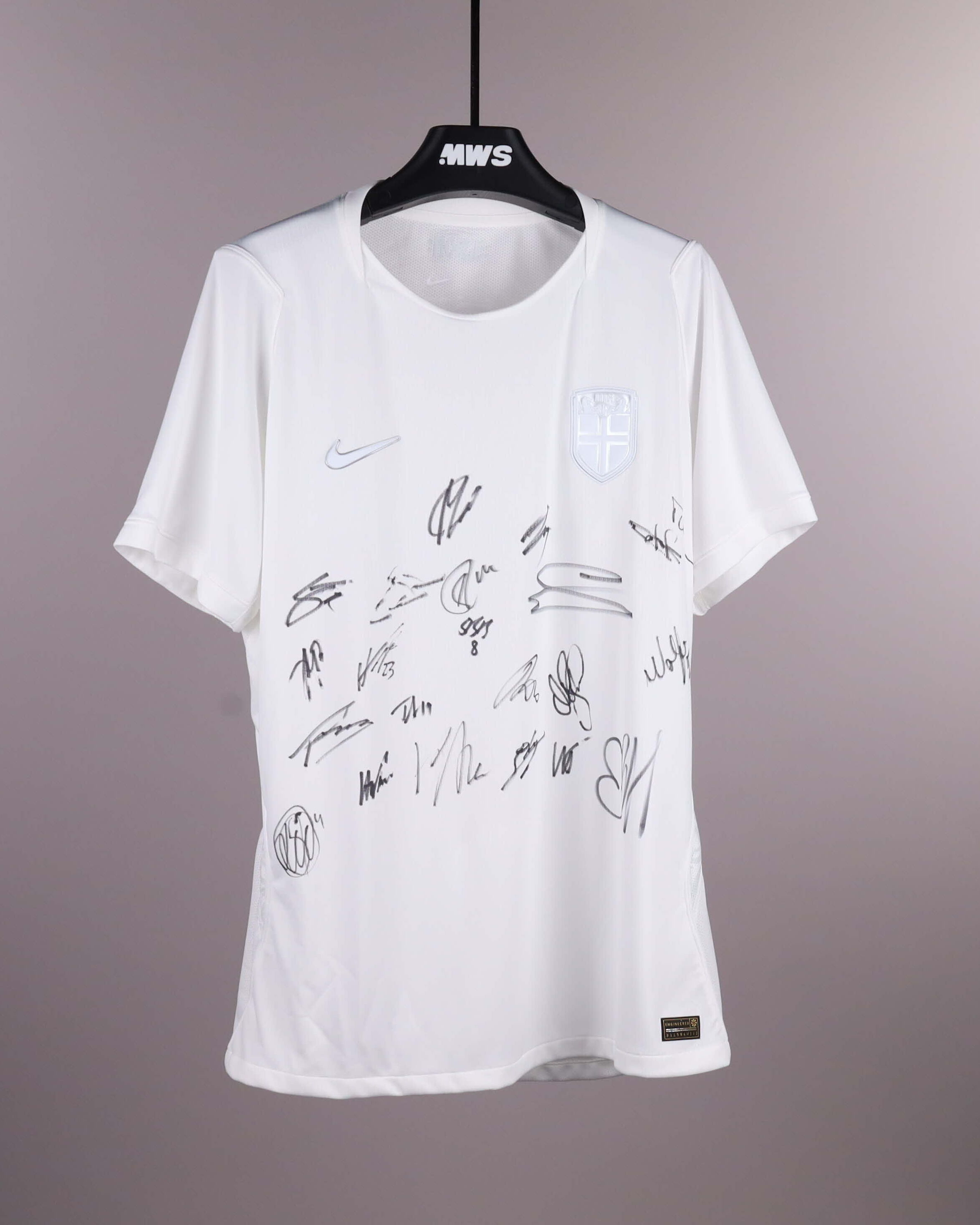 Squad Signed Shirt  Norway shirt