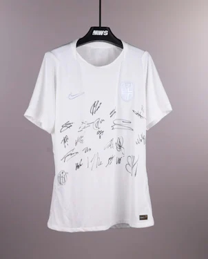 Squad Signed Shirt Norway shirt