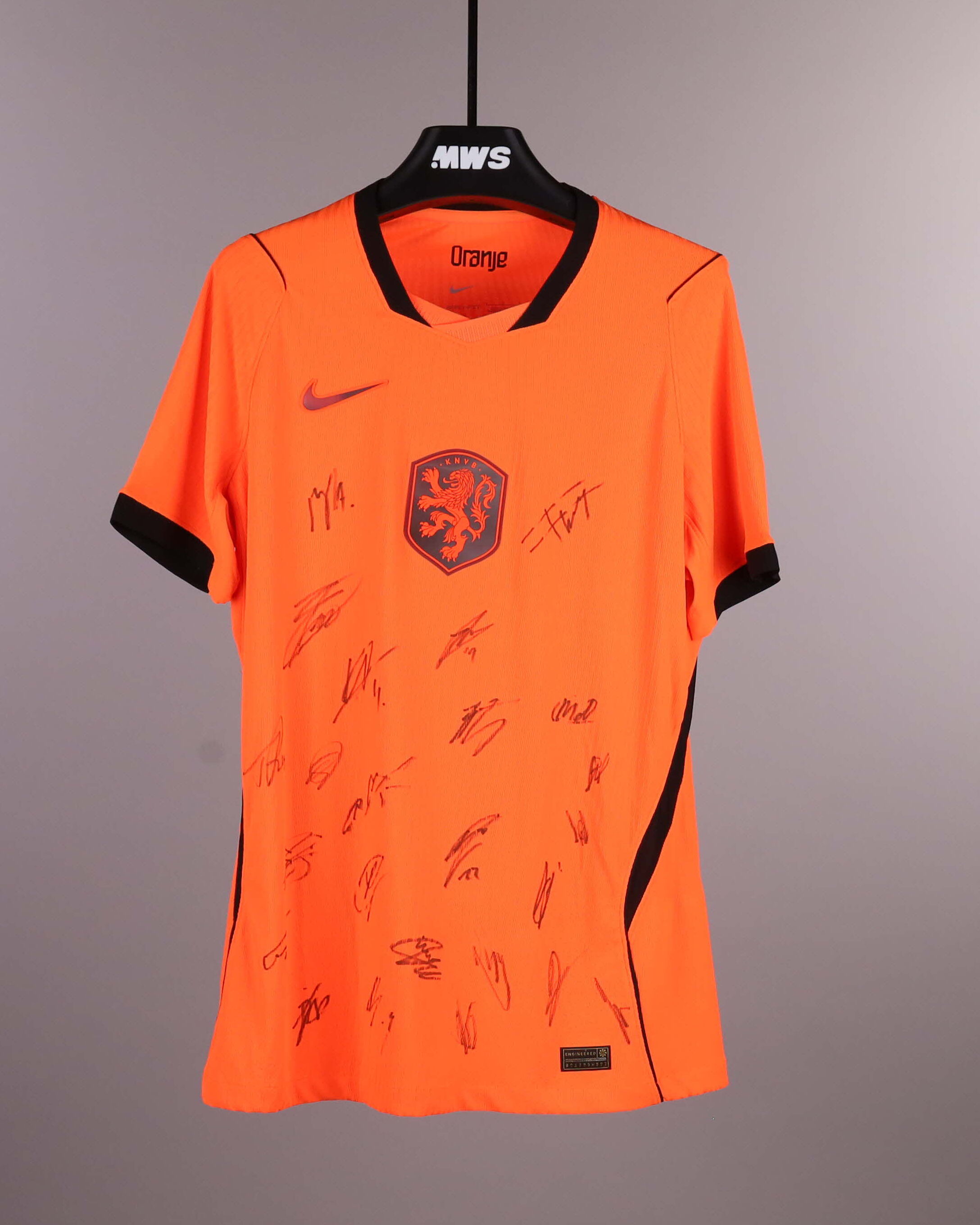 Camiseta Squad Signed Shirt - 3 Netherlands