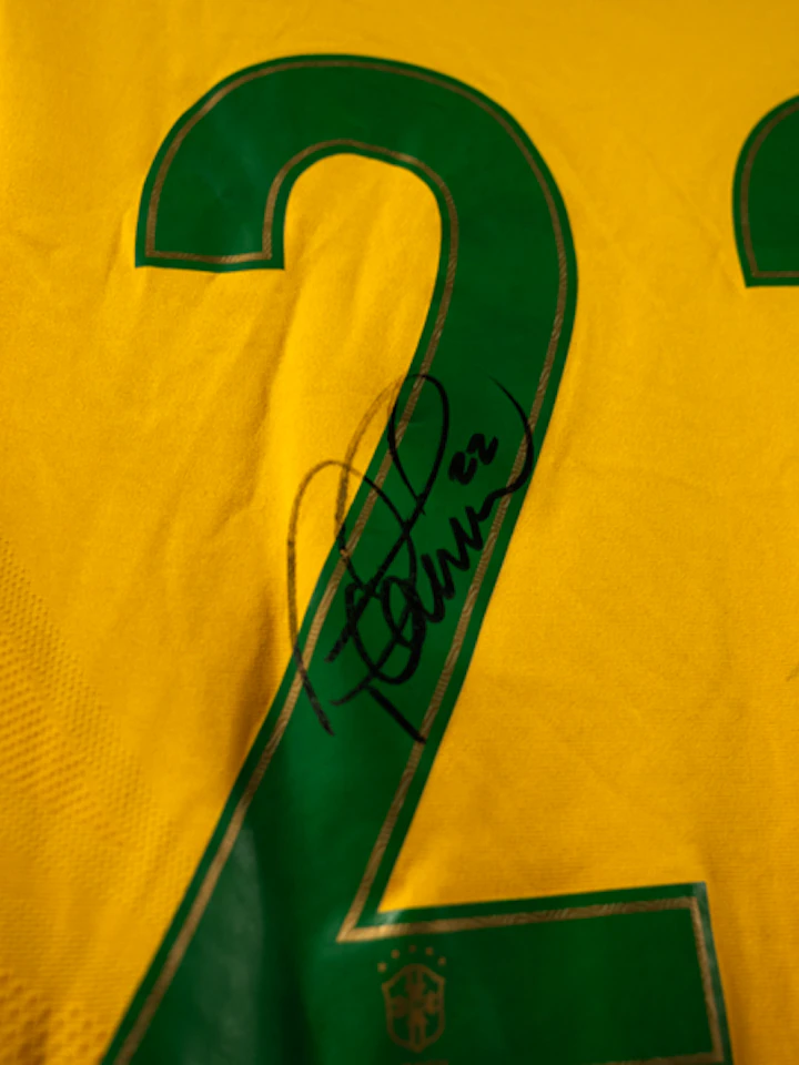 Philippe Coutinho Brazil shirt