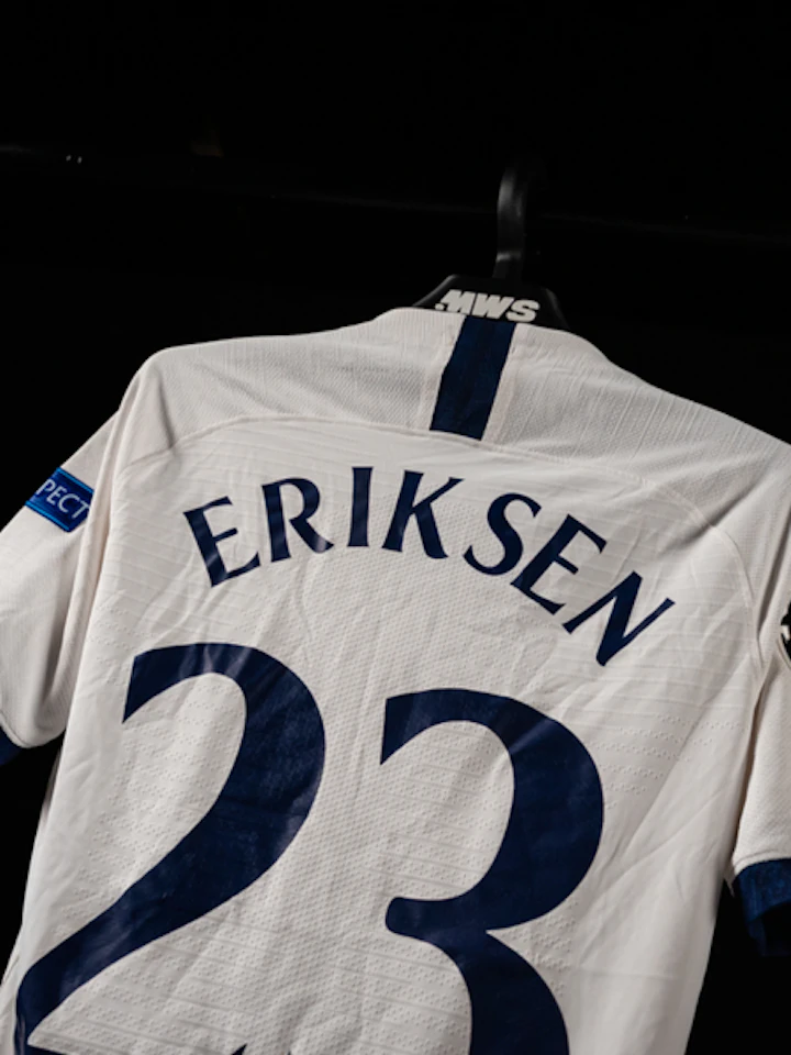 Christian Dannemann Eriksen Tottenham Hotspur shirt