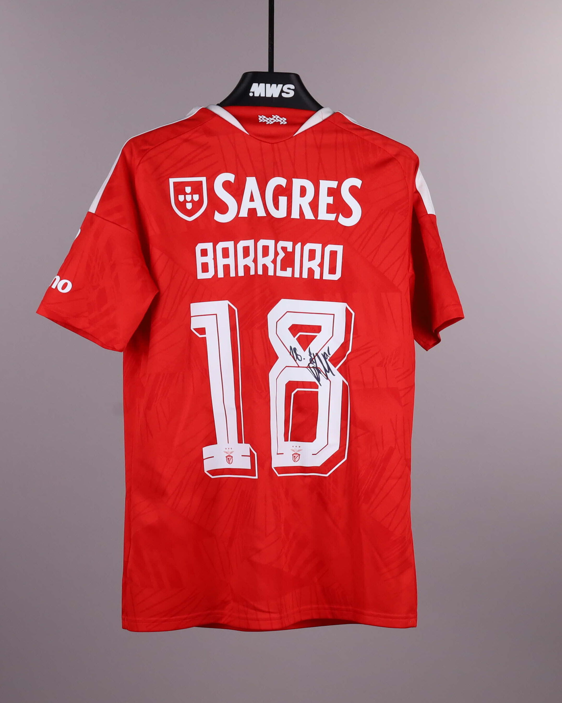 Leandro Barreiro SL Benfica jersey