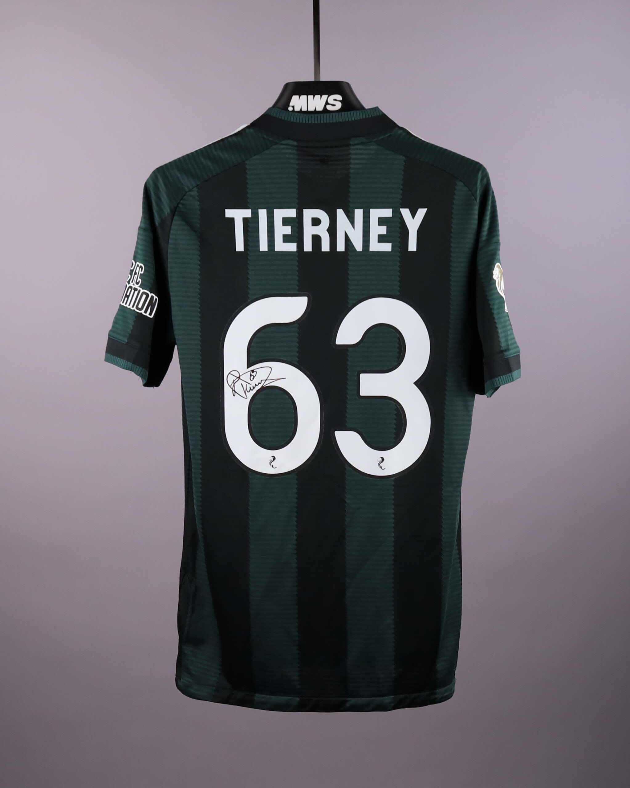 Kieran Tierney Celtic jersey