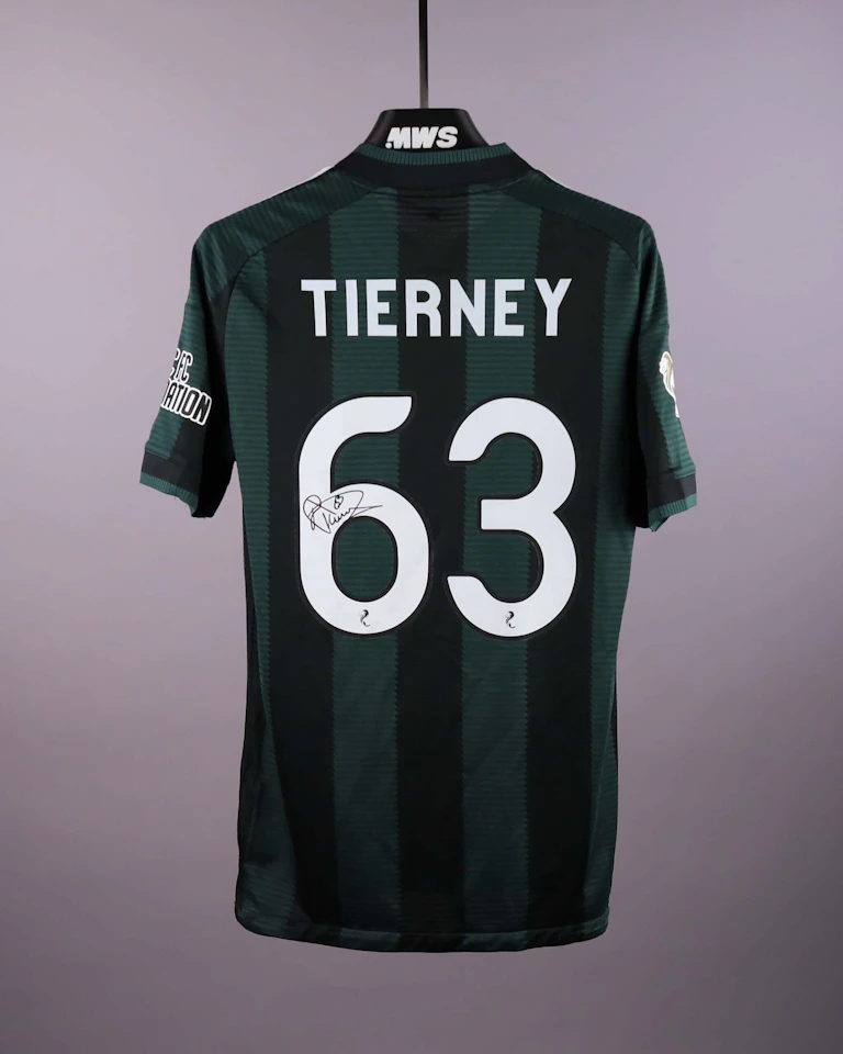 Kieran Tierney Celtic jersey