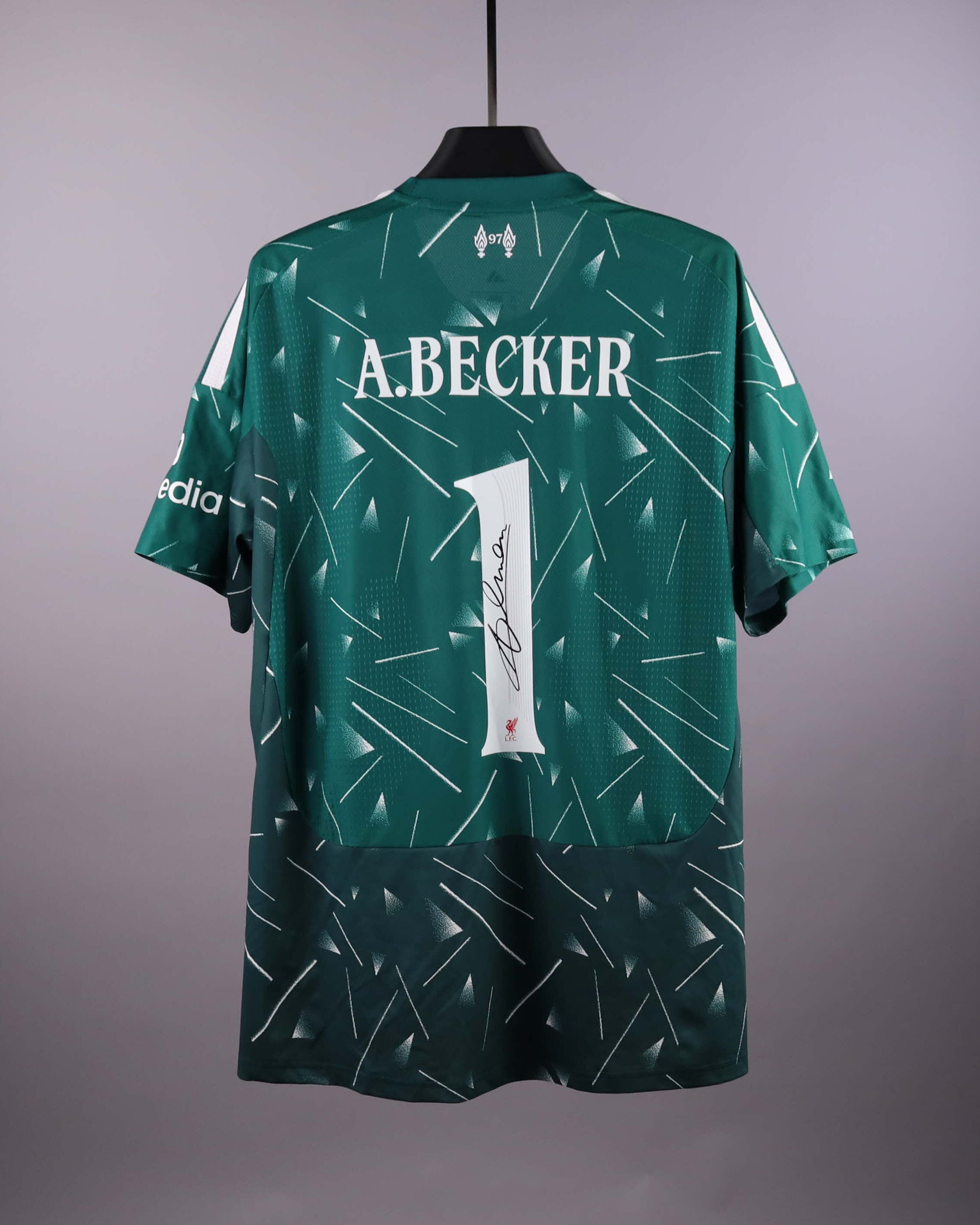 Camisola de Alisson Becker, Liverpool