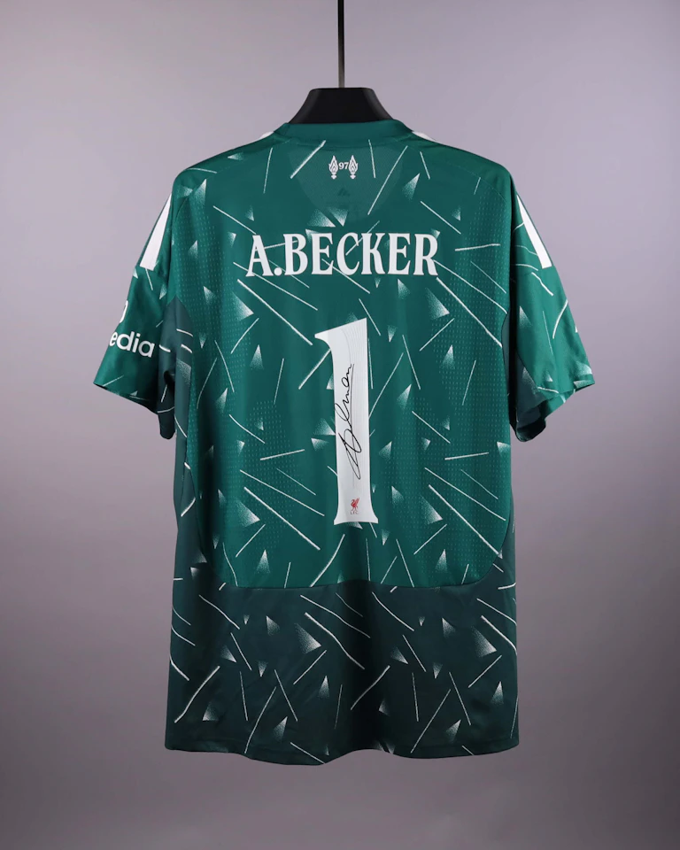 Liverpool-Trikot von Alisson Becker