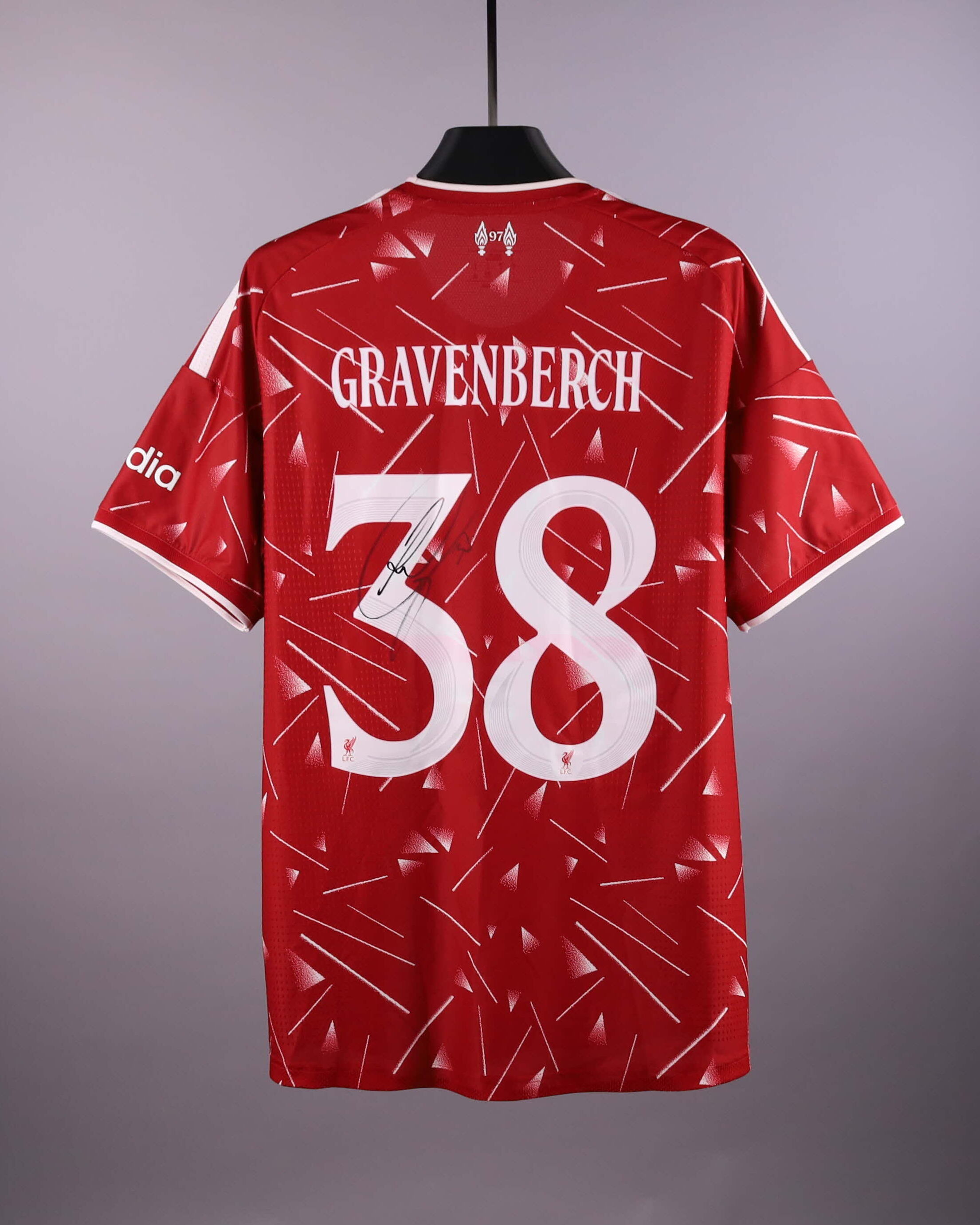 Camisola de Ryan Gravenberch, Liverpool