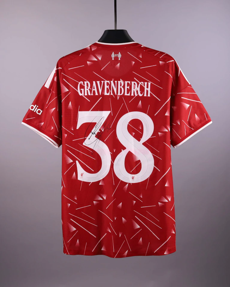 Camisola de Ryan Gravenberch, Liverpool