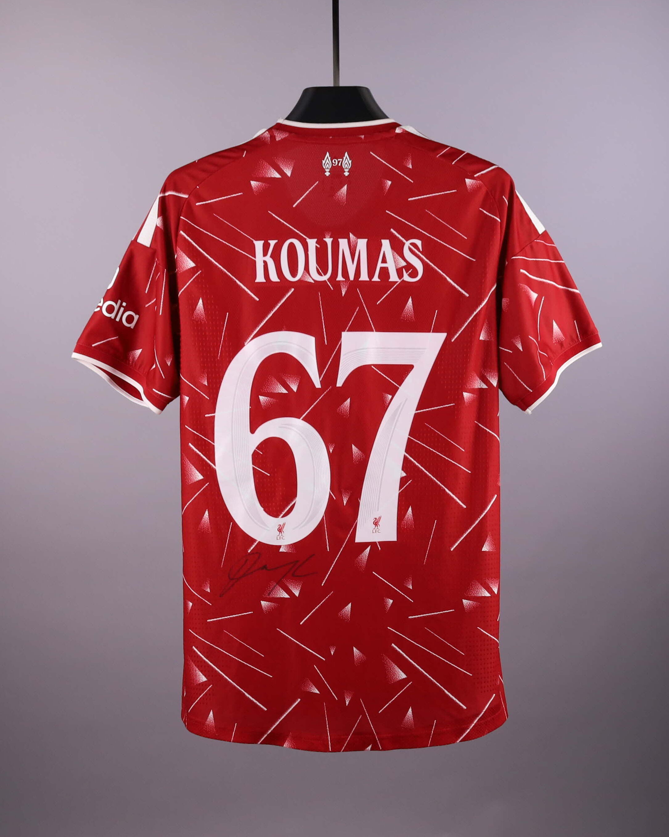Official Liverpool Football Match-Worn Shirts Auctions