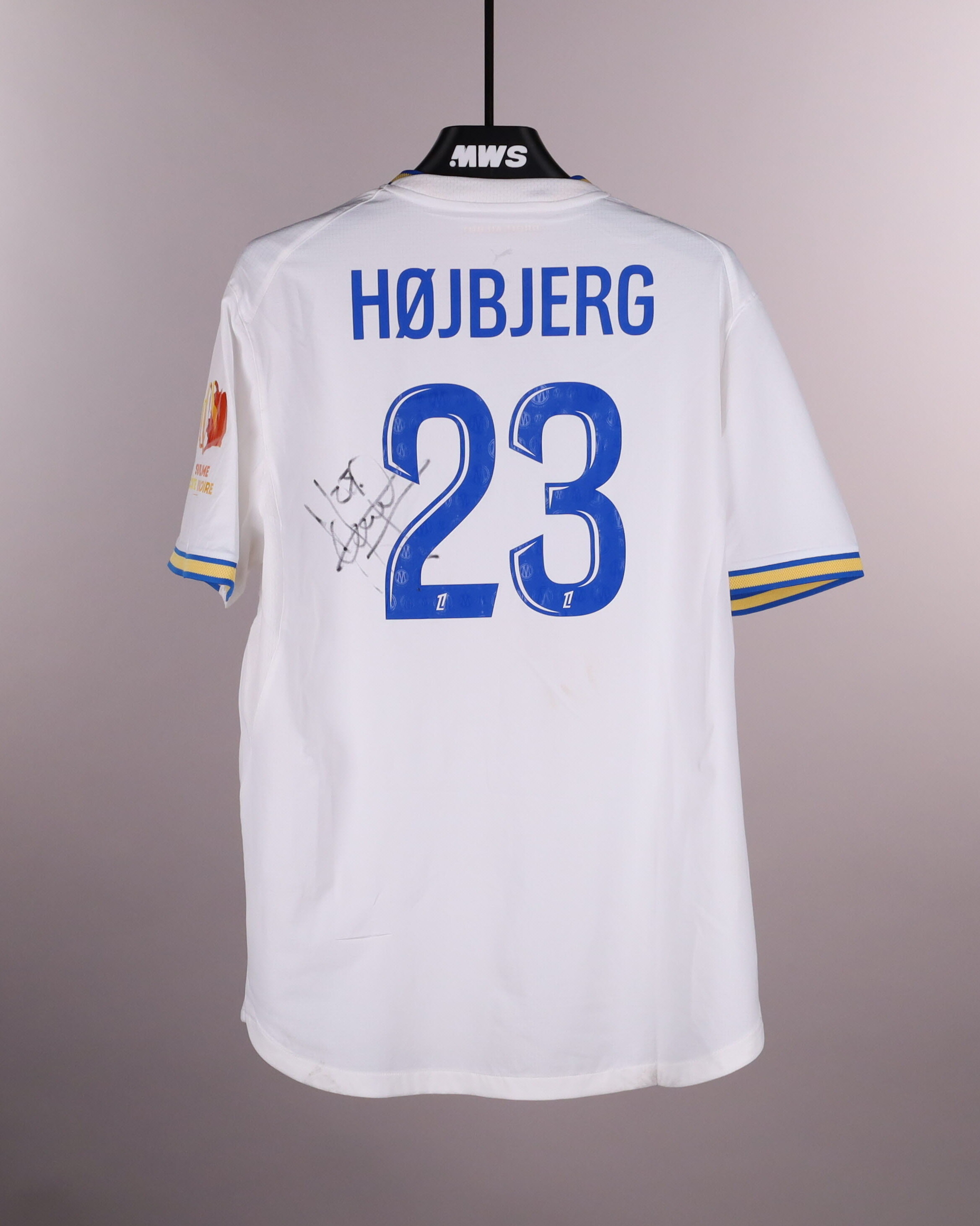 Pierre-Emile Højbjerg Olympique de Marseille shirt