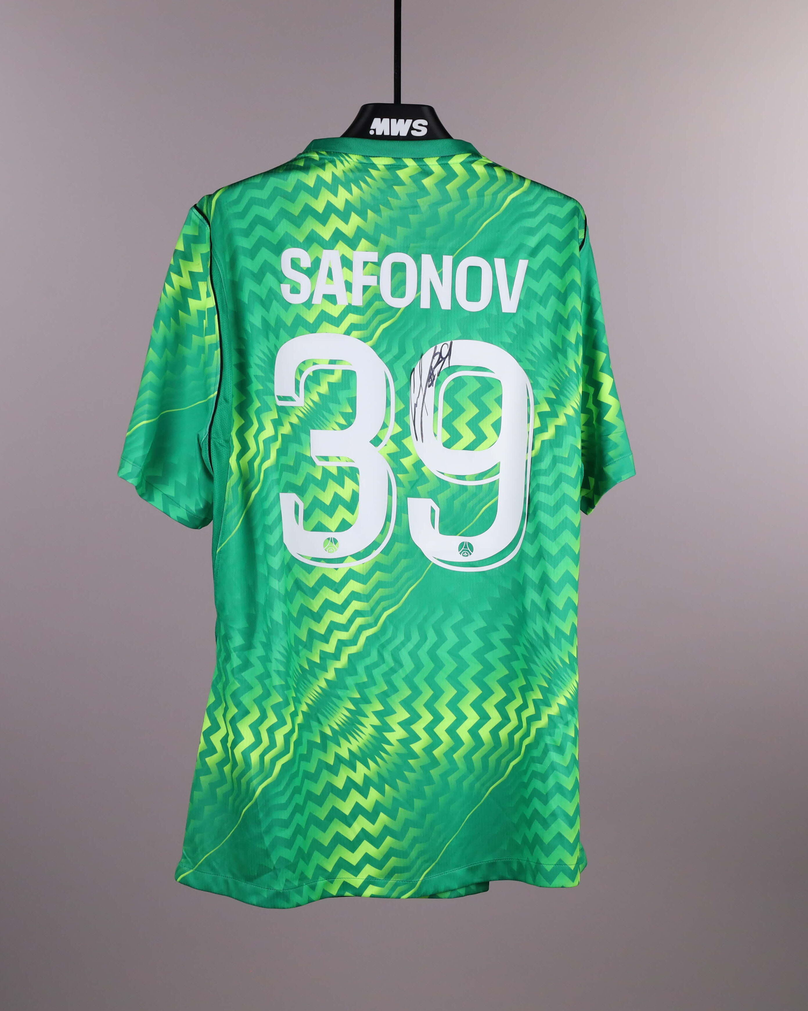 Matvey Safonov Paris Saint-Germain shirt
