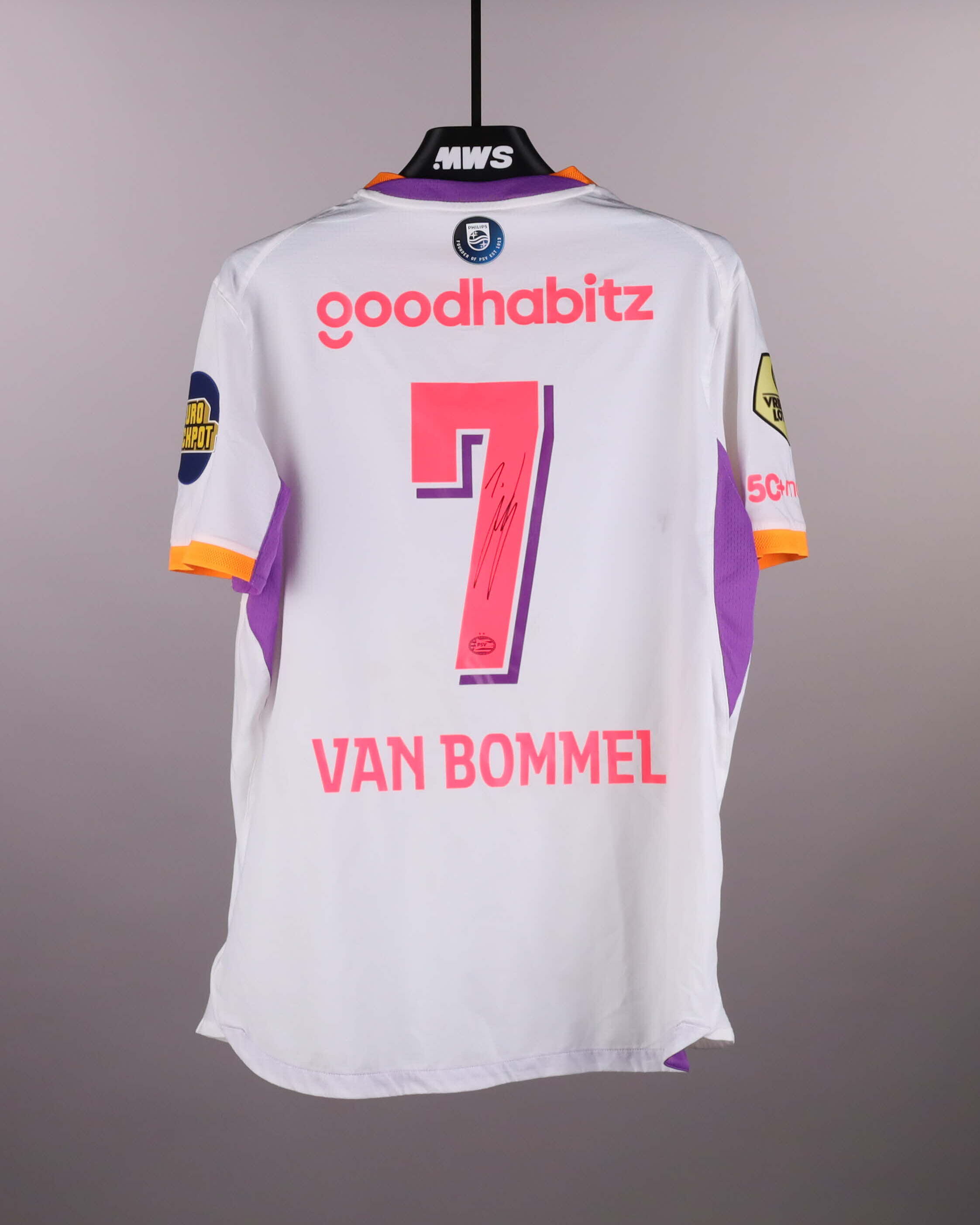 PSV 팀의 Ruben van Bommel 셔츠