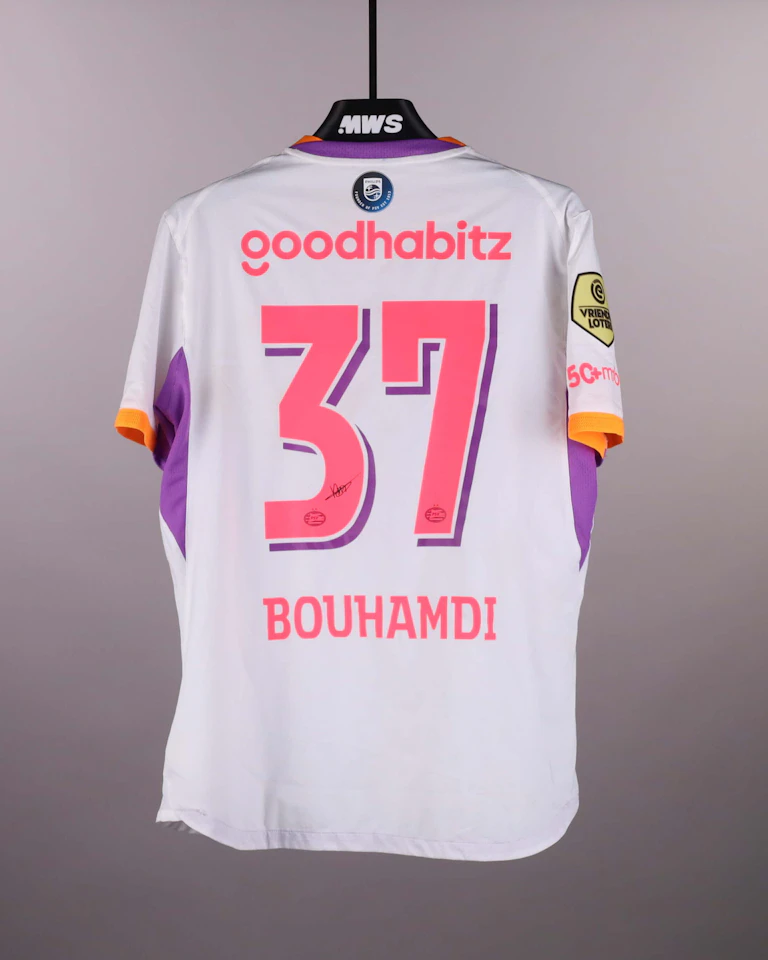Amir Bouhamdi PSV camisa.
