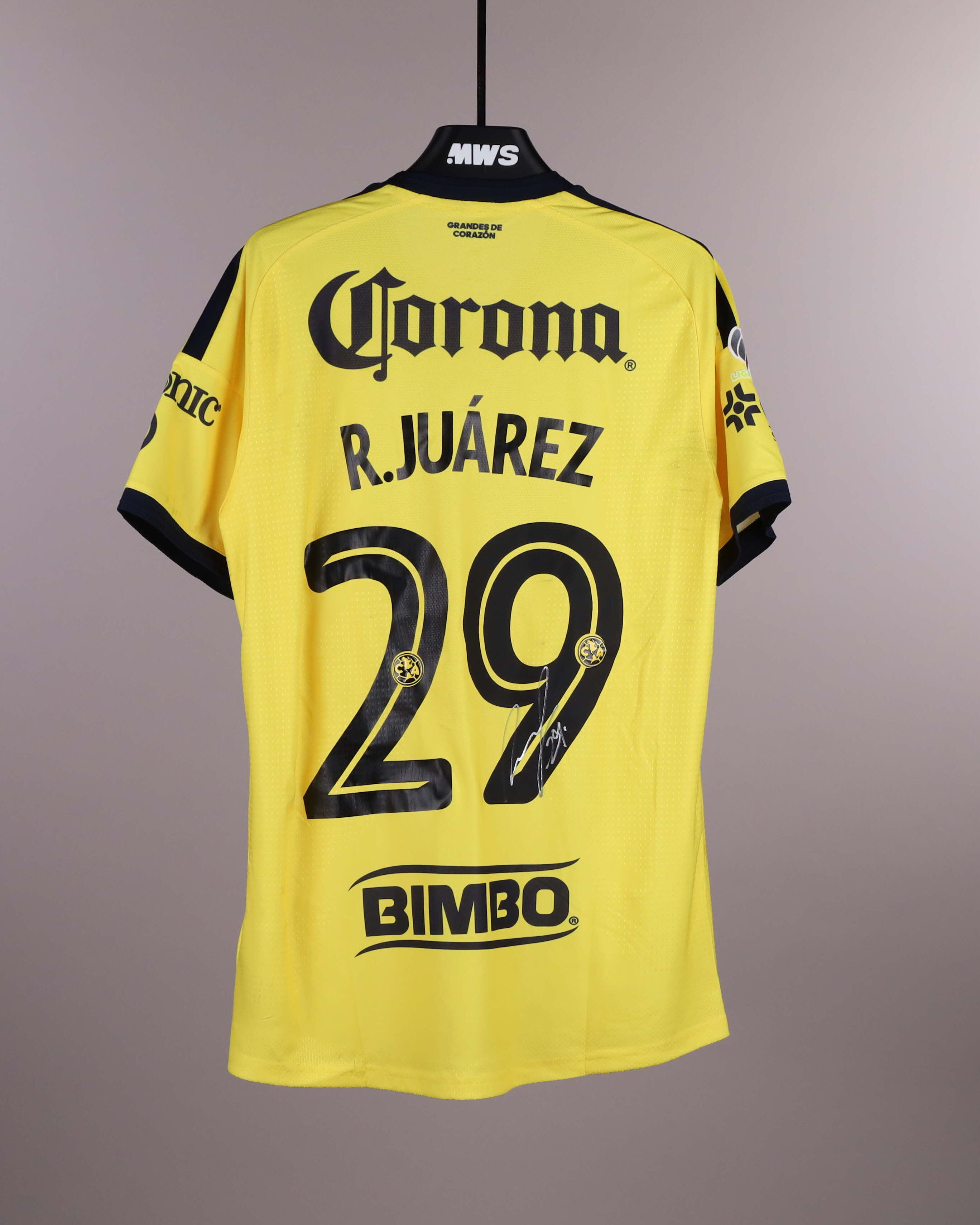 Ramón Juárez Club América jersey