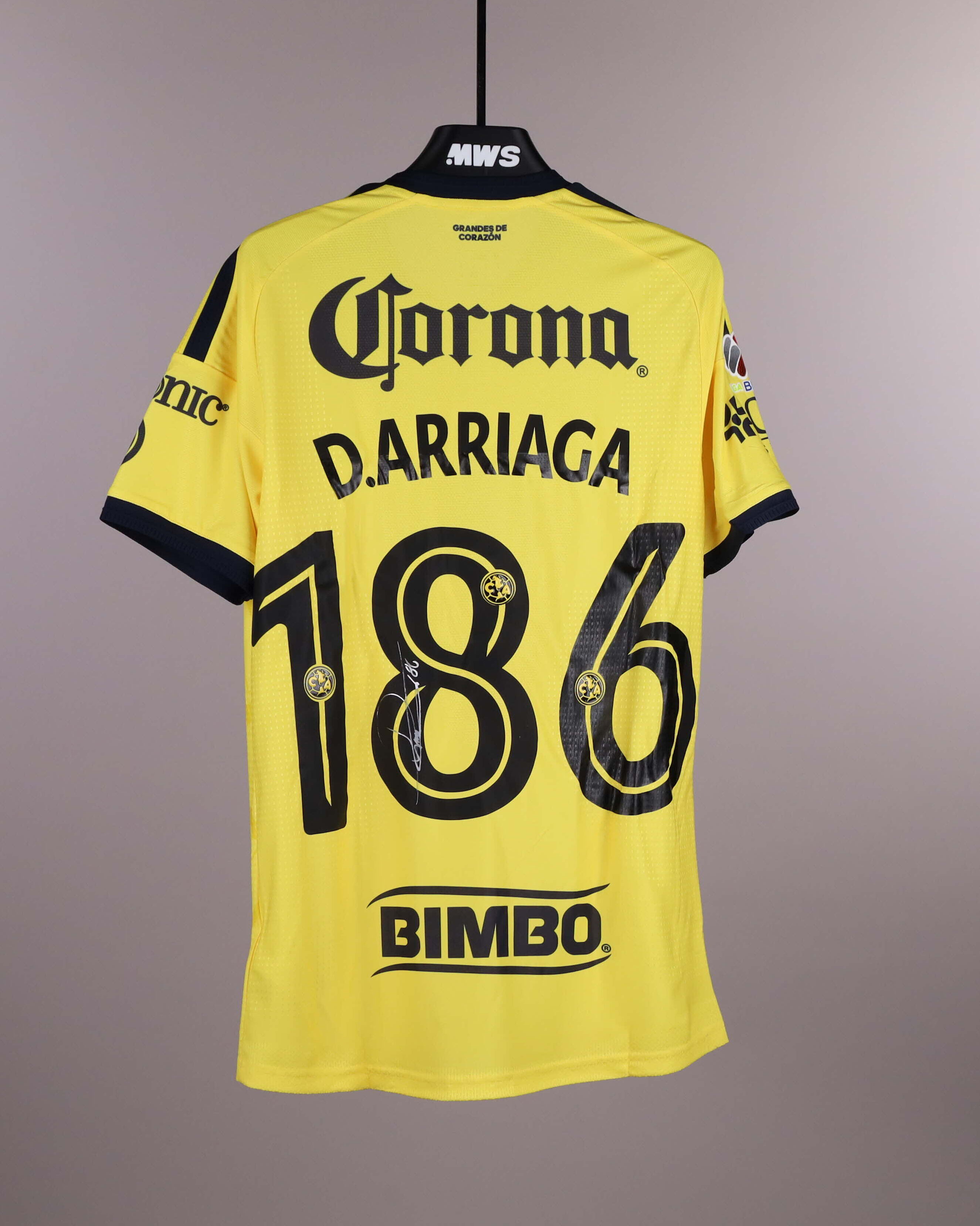 Diego Arriaga Club América jersey