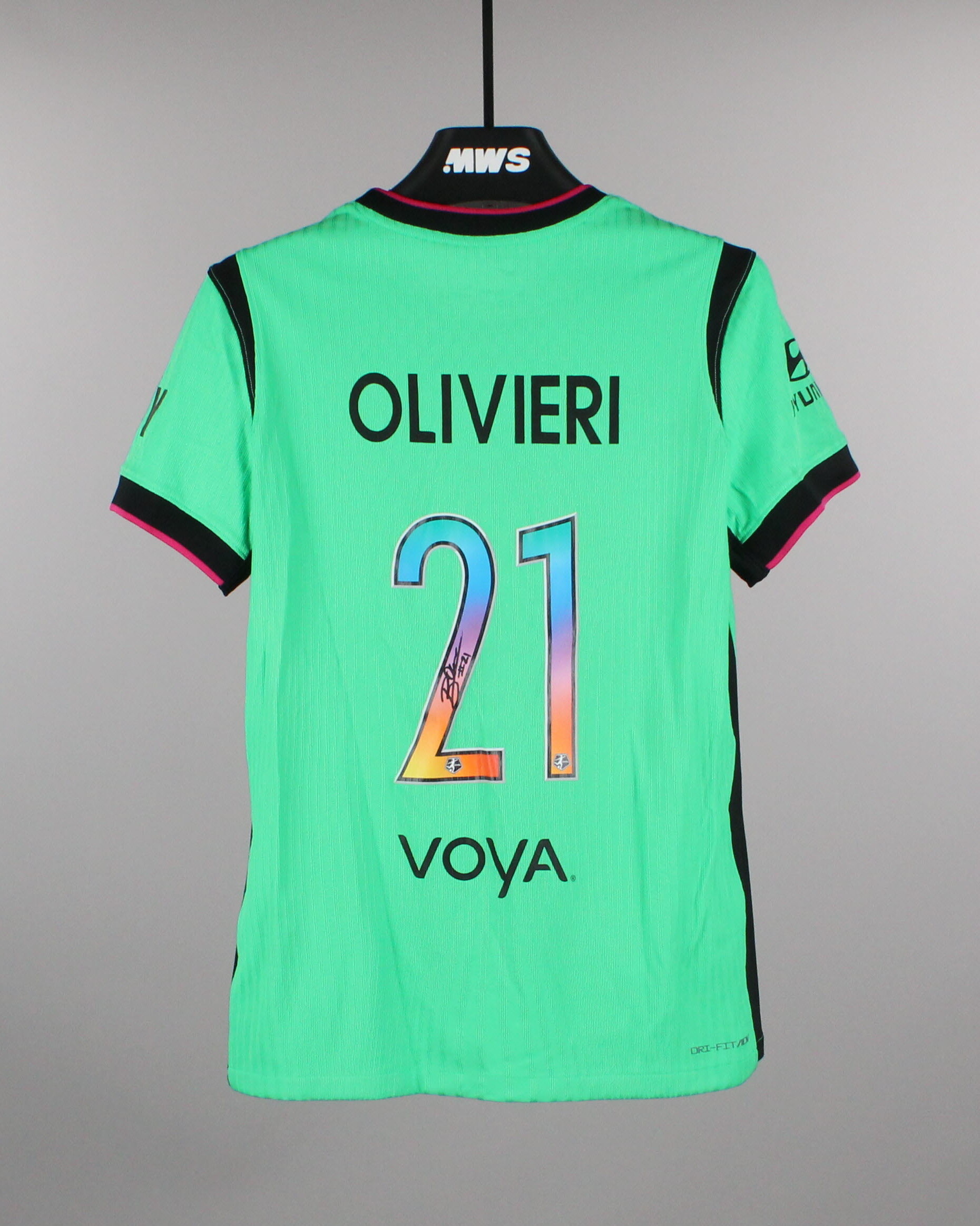 Barbara Olivieri Boston Legacy FC shirt