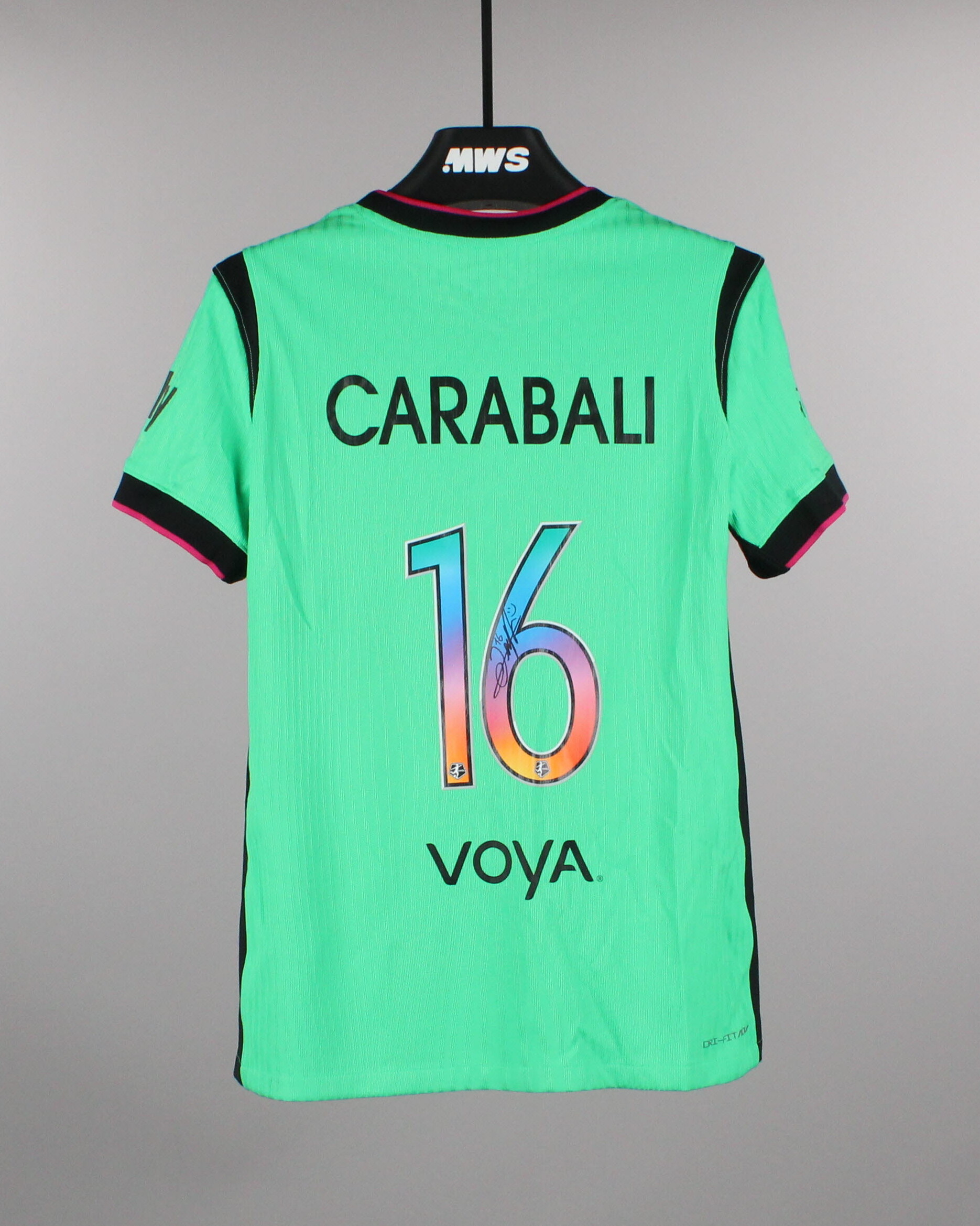 Jorelyn Carabali Boston Legacy FC shirt