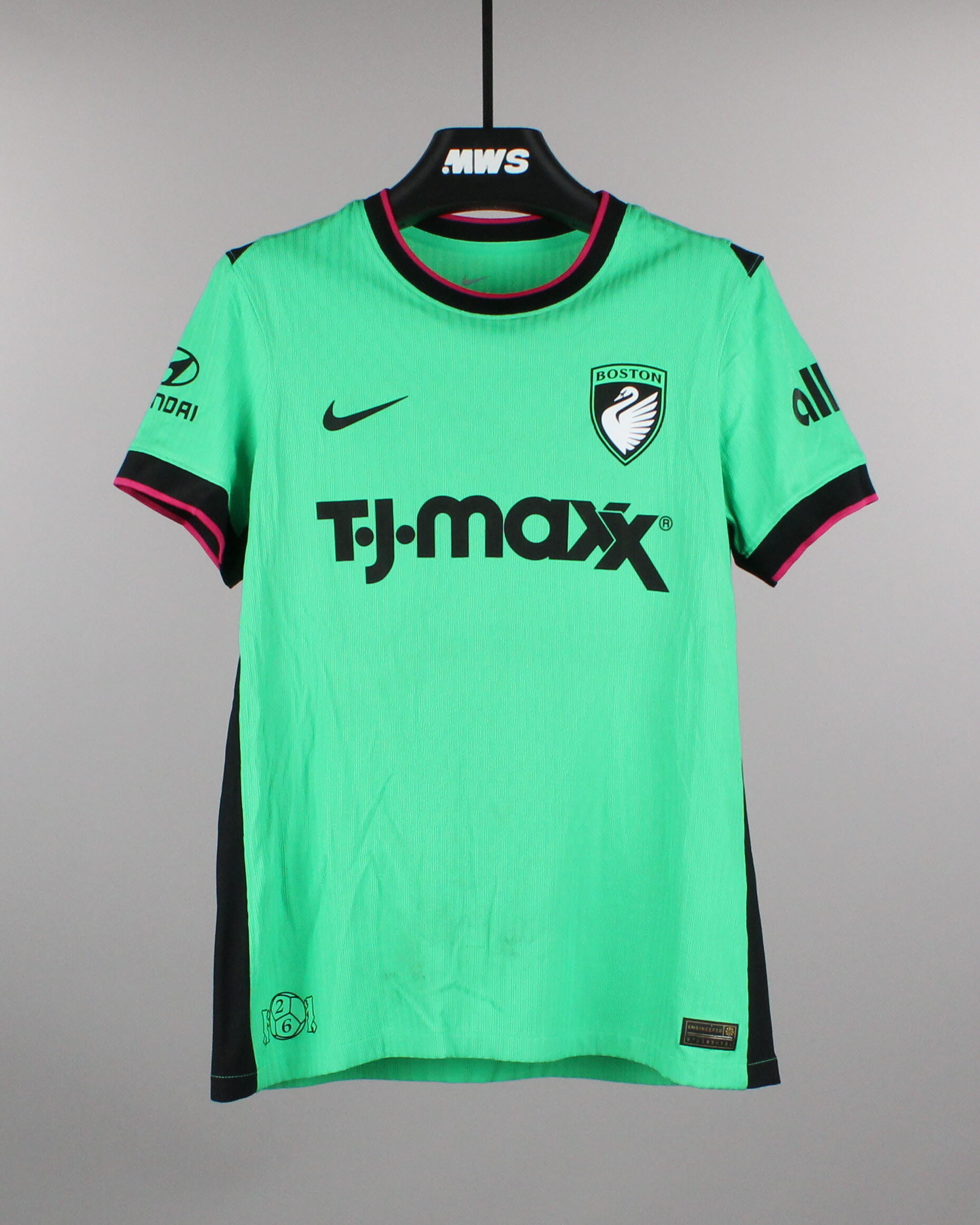 Nichelle Joseph Boston Legacy FC shirt