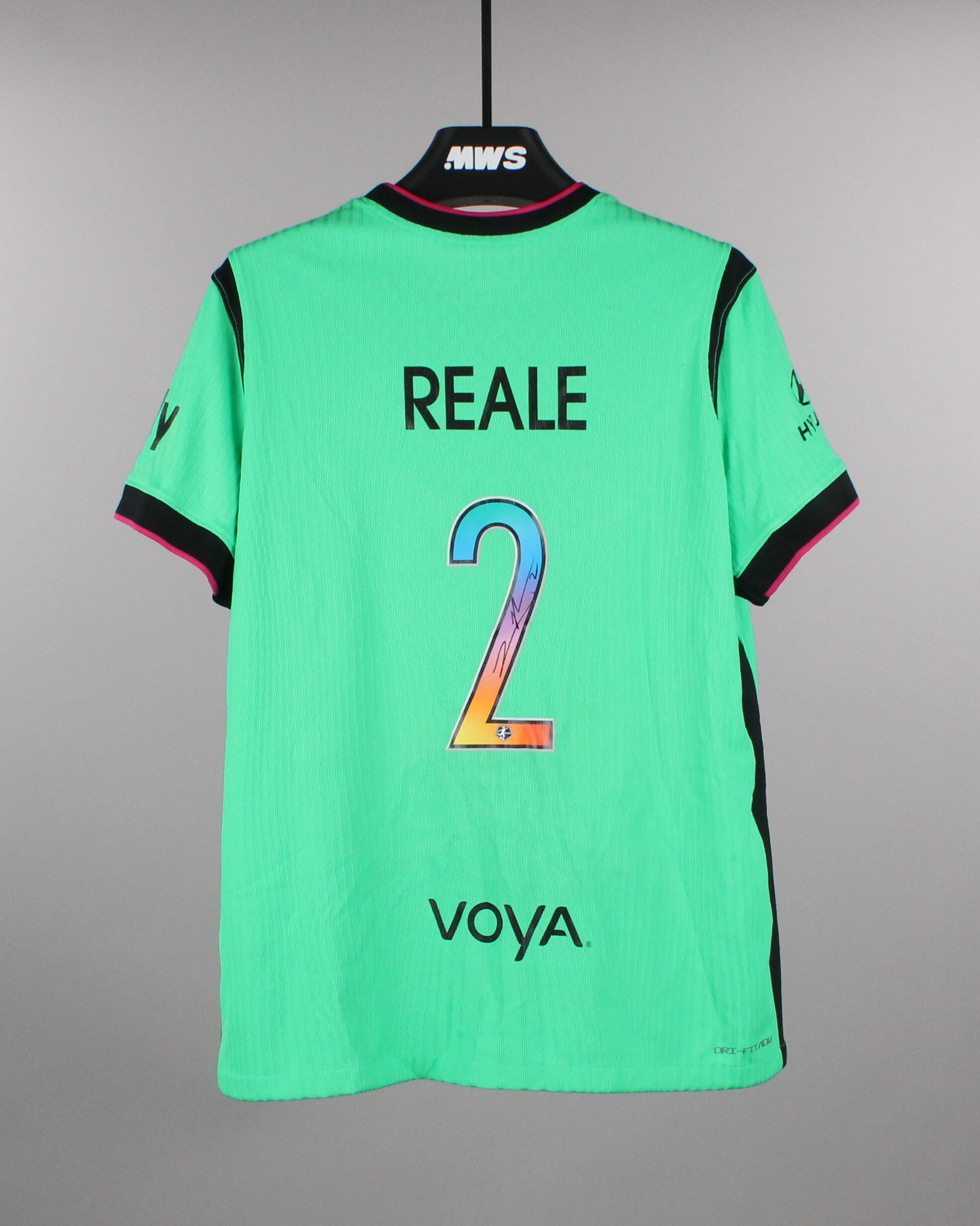 Lilly Reale Boston Legacy FC shirt