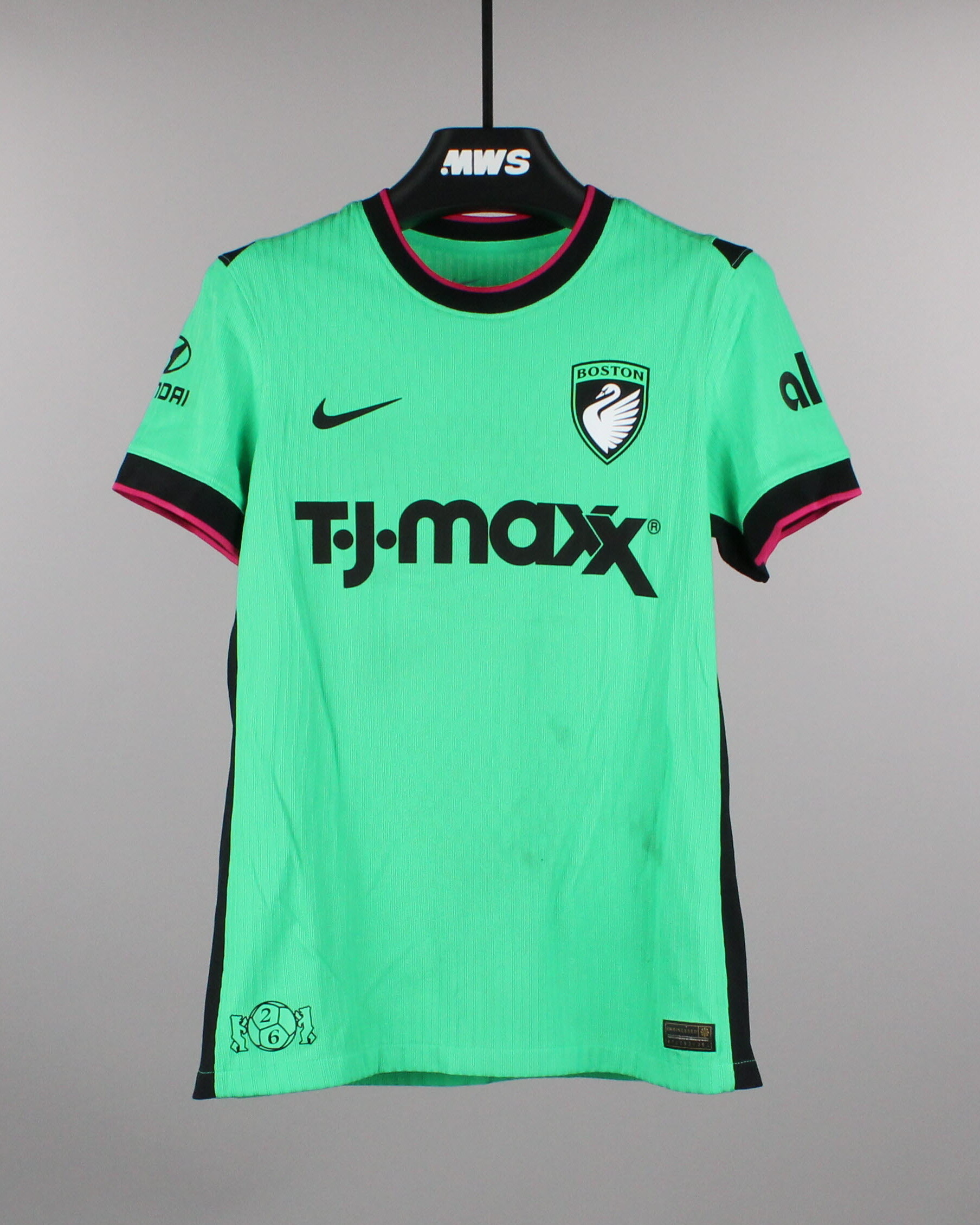Josefine Hasbo Boston Legacy FC shirt