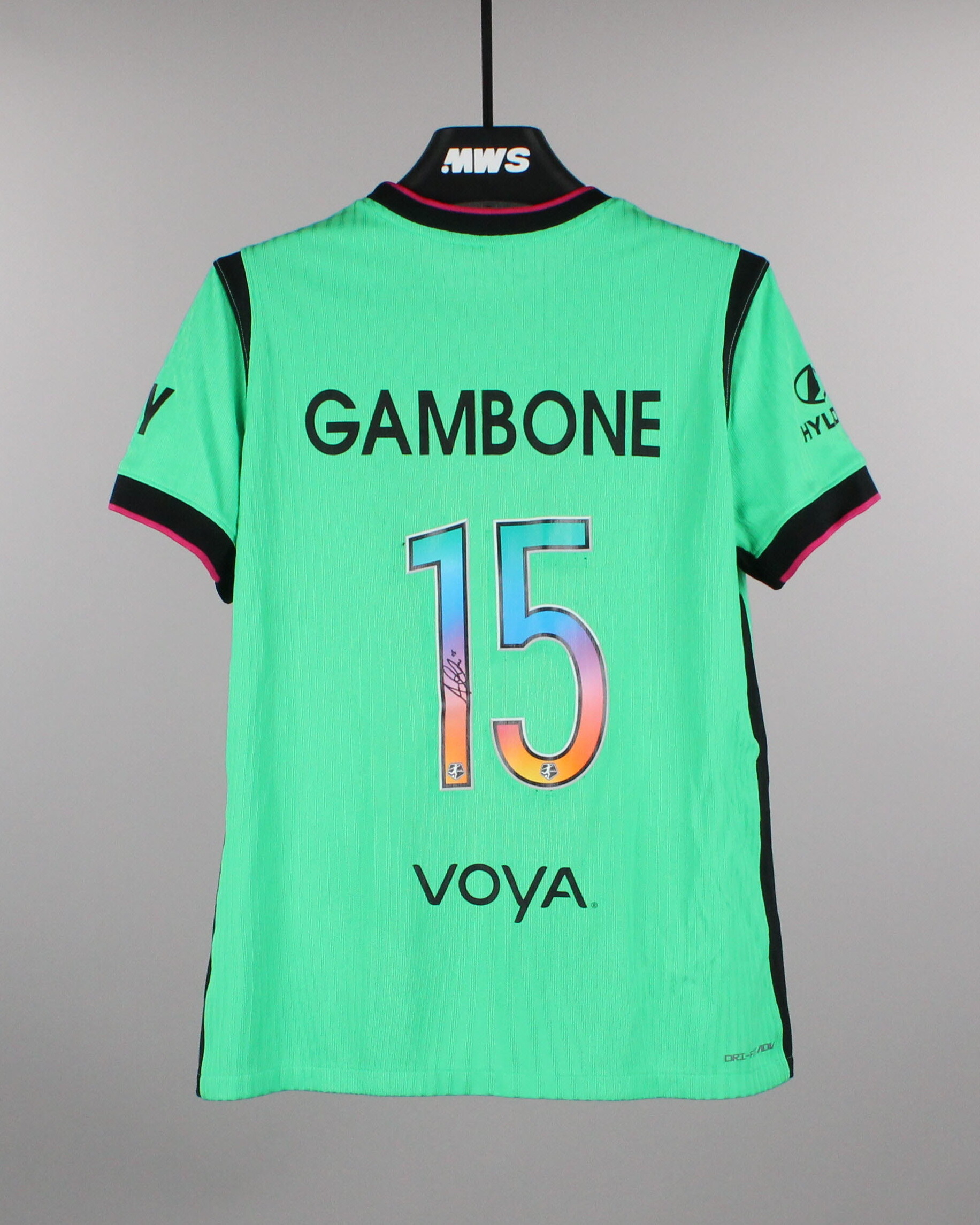 Aleigh Gambone Boston Legacy FC shirt