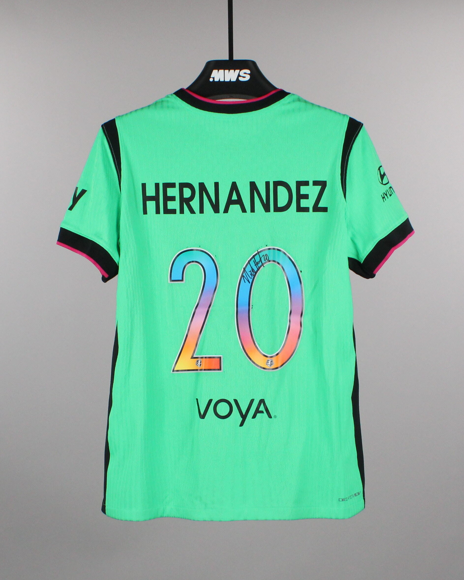 Nicki Hernandez Boston Legacy FC shirt