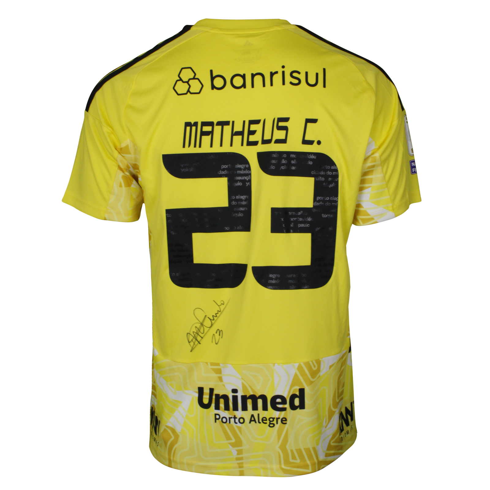 Matheus Cunha Queiroz Internacional jersey
