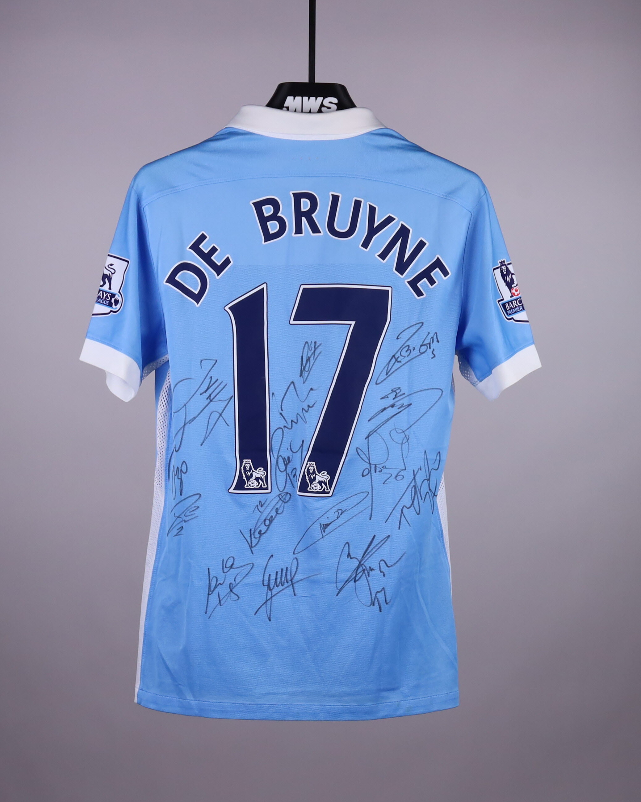 Kevin De Bruyne Manchester City shirt